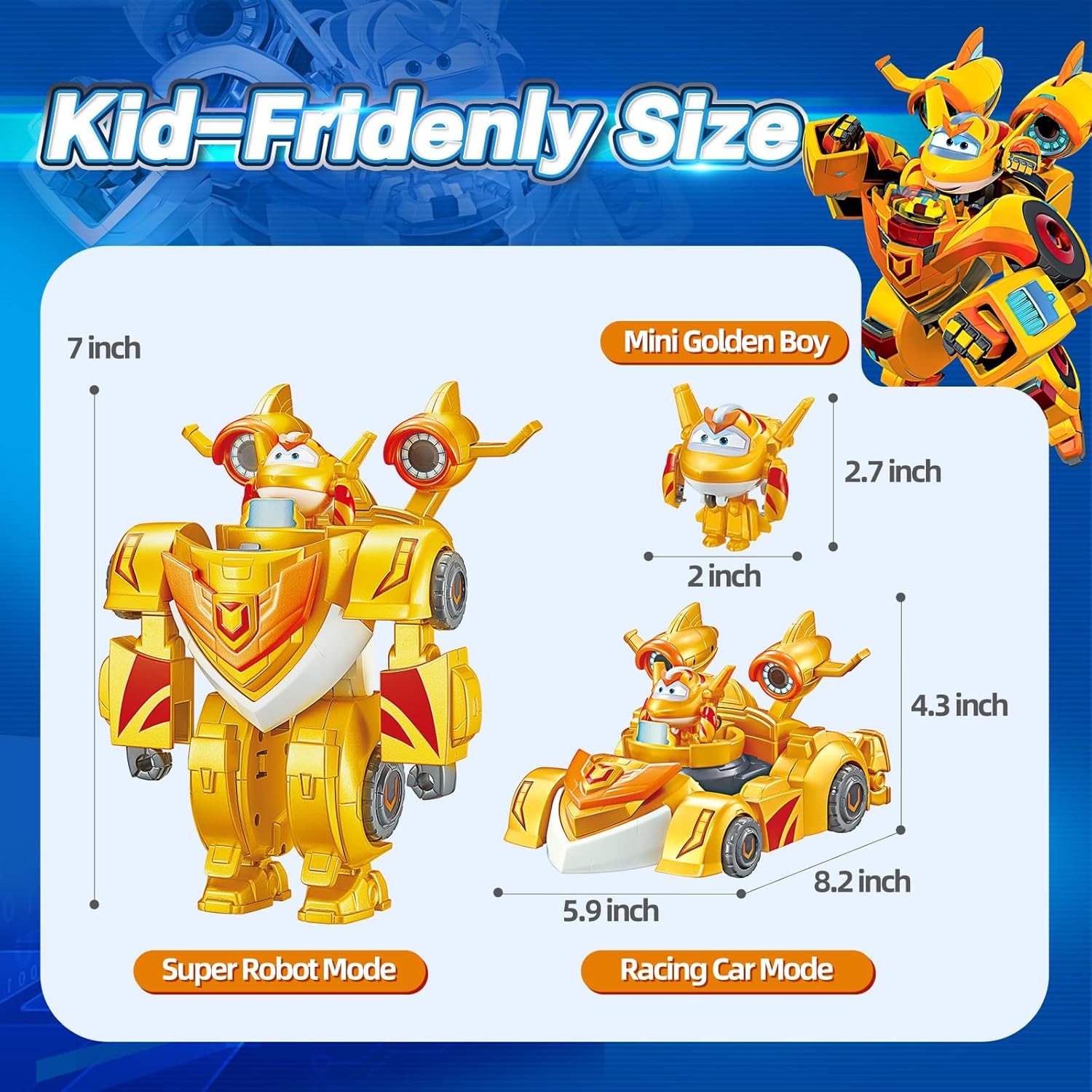 Super Robot Suit Golden Boy