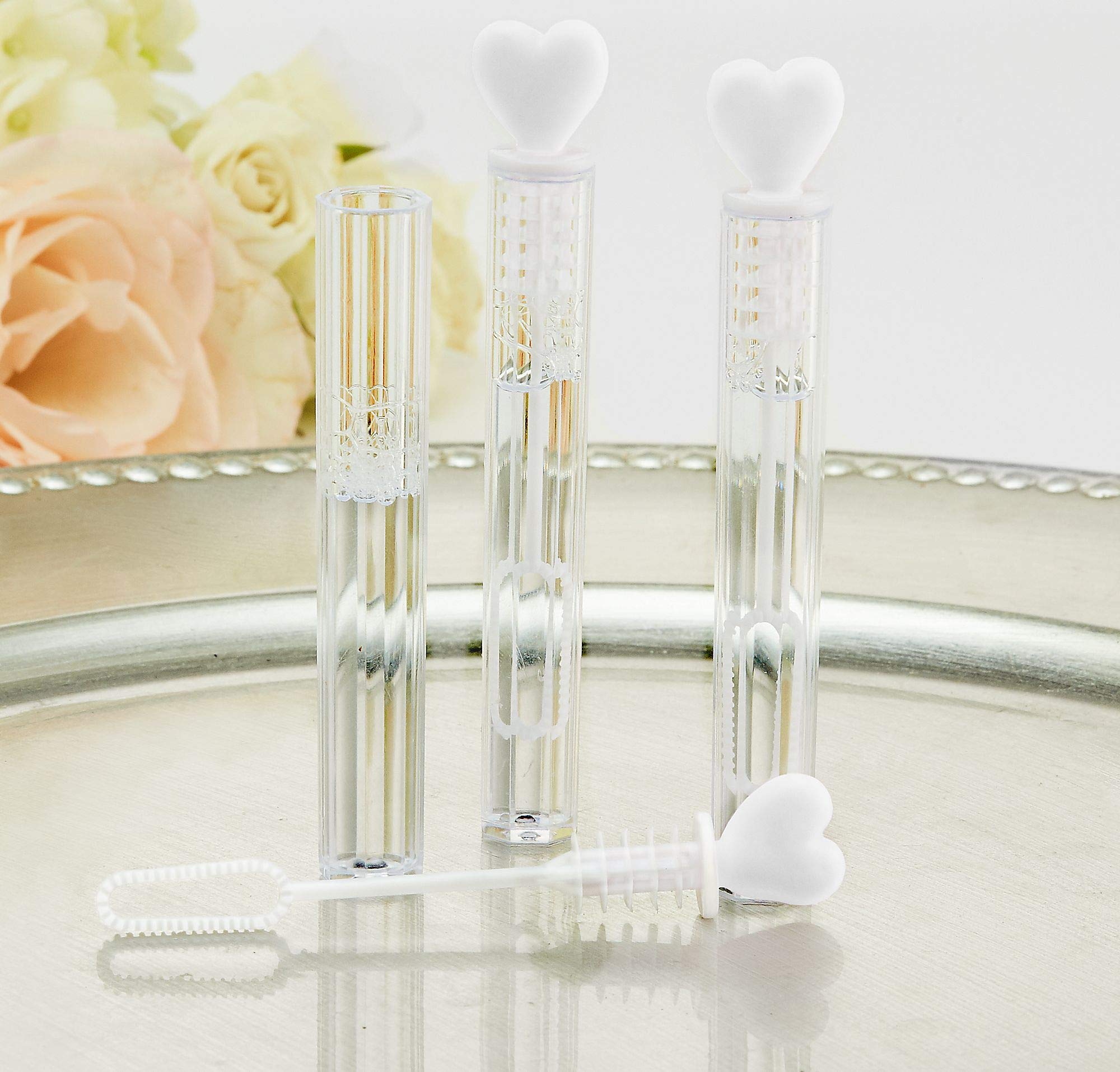 Elegant Wedding Bubble Tube Favors - 2.5