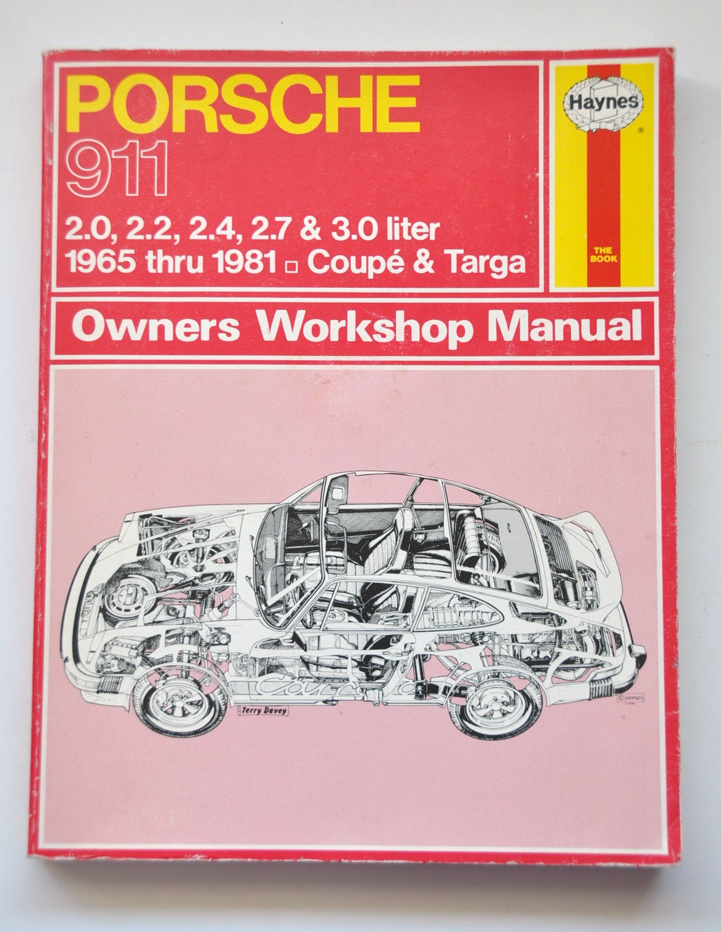 Haynes Owner’s Workshop Manual Porsche 911 1965-1981