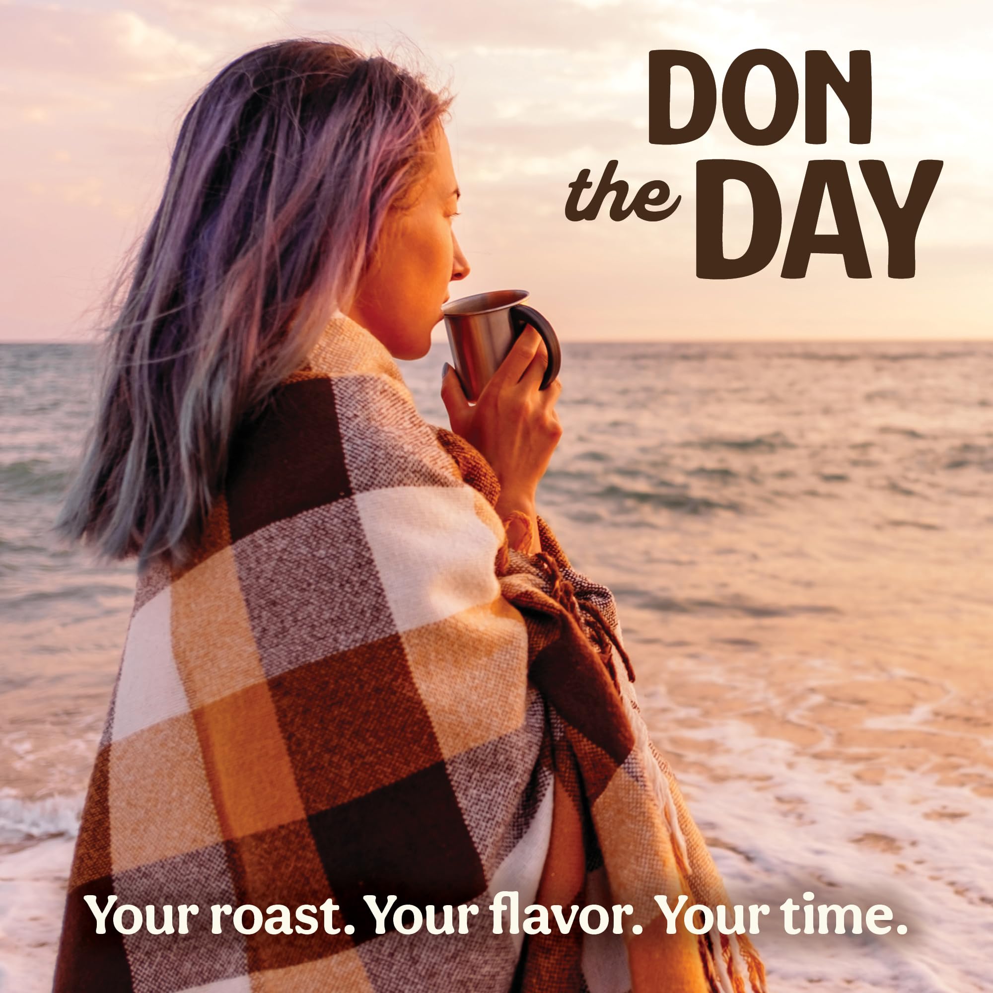 Don Francisco's Kona Blend - Café molido de tostado medio (bolsa de 18 onzas)