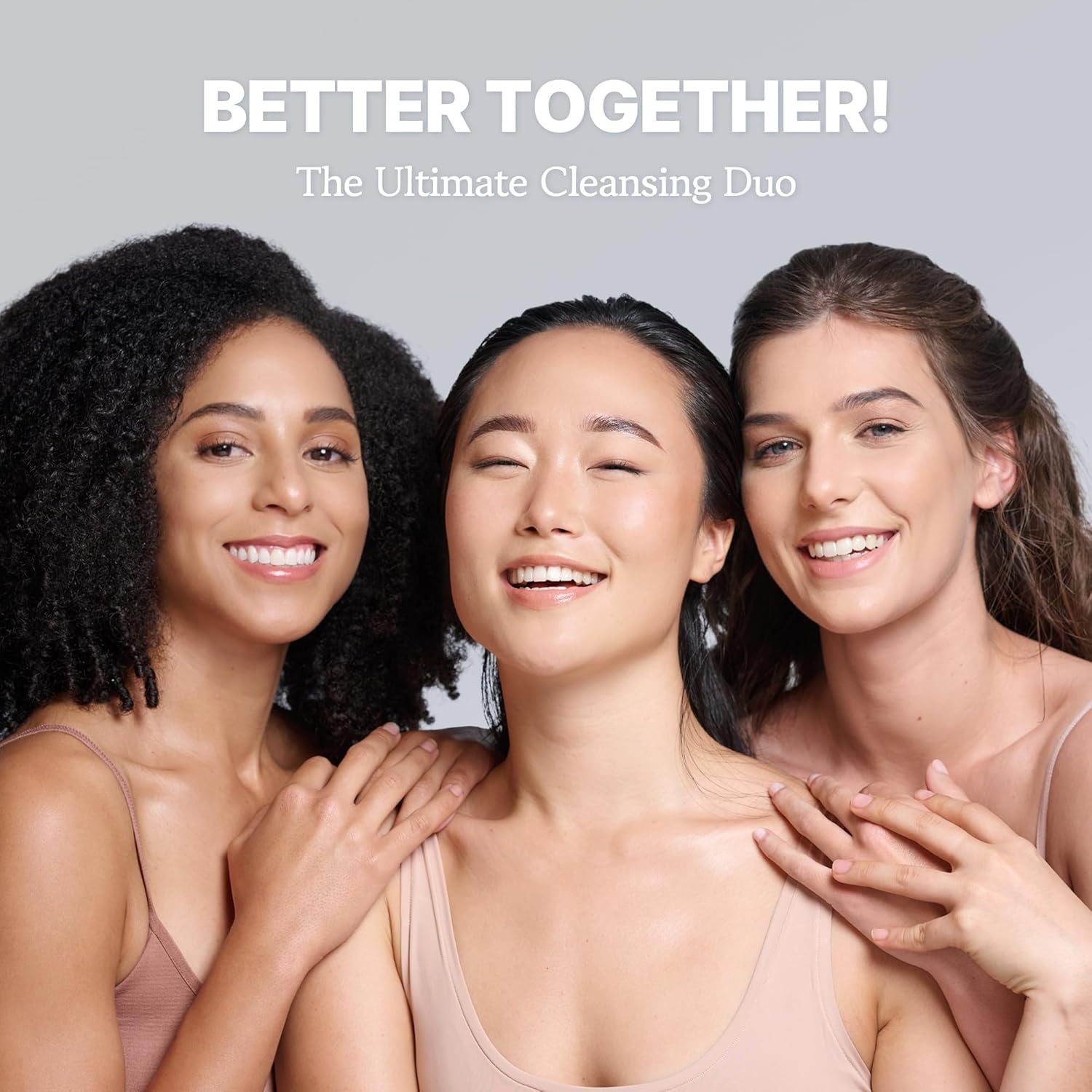 All-In-One Double Cleansing Duo, Charcoal Ceramide Cleansing Balm & Hyaluronic Acid Foam Cleanser for Deep Purifying, Hydrating, and Balanced Skin (K-Beauty Vegan Skincare Set) - Image 8