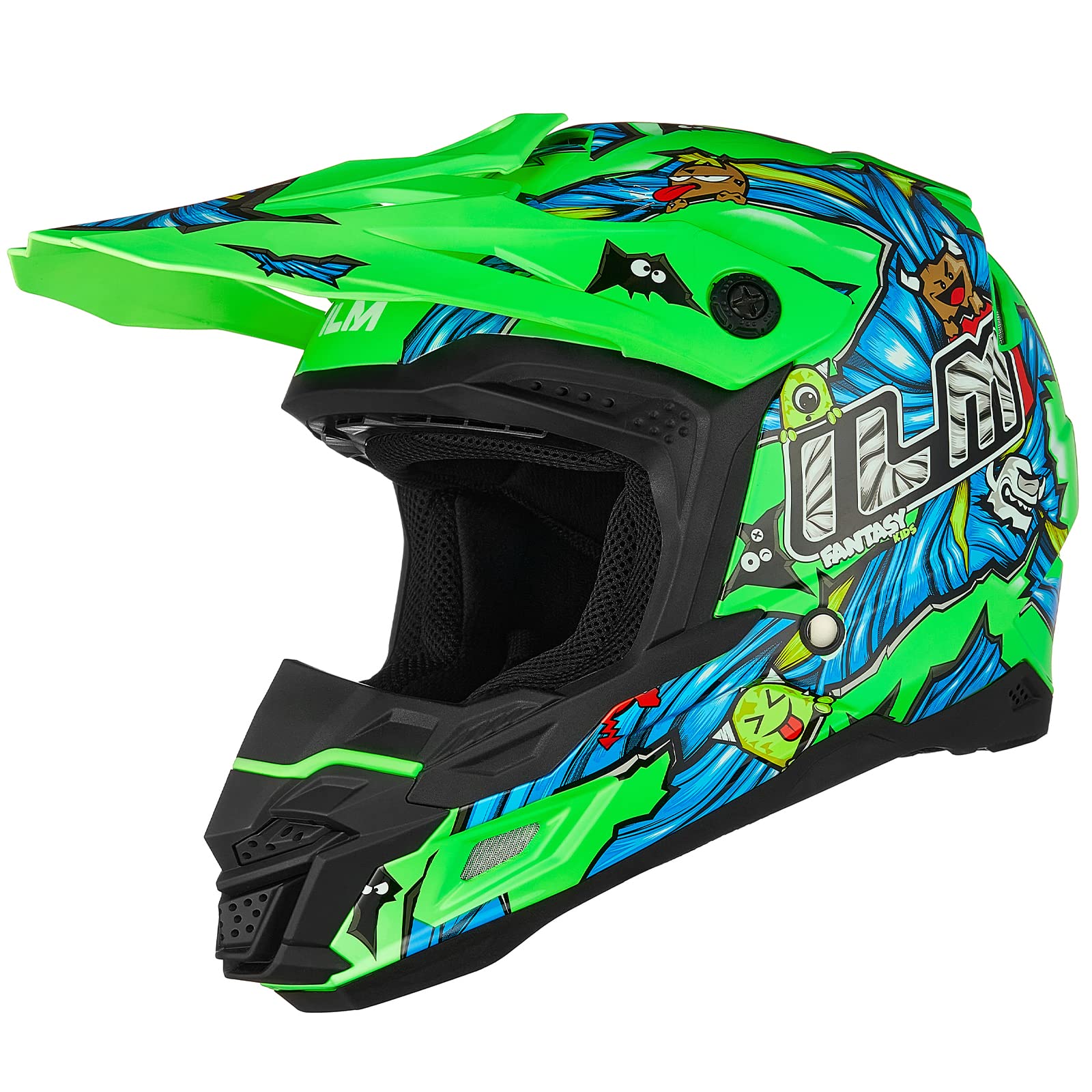 Amazon.com: ILM DOT&ECE Youth ATV Helmet kids Dirt Bike Helmet