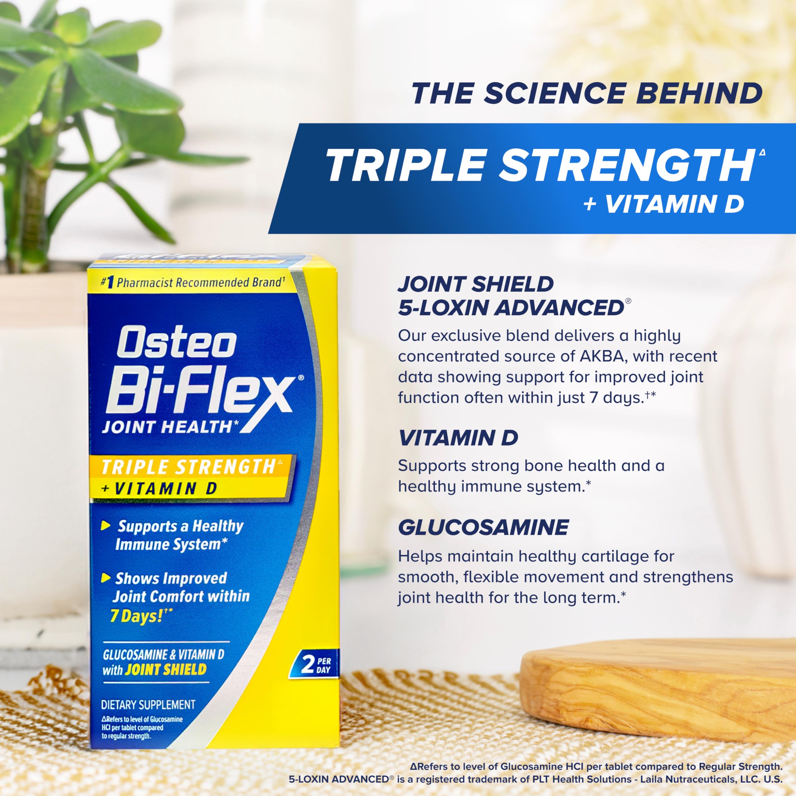 Osteo Bi-Flex Triple Strength Glucosamine Chondroitin Supplement, 120 Ct — Amazon image 6