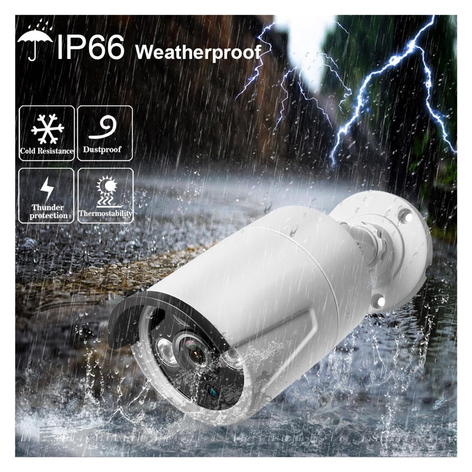 Sistema di telecamere di sicurezza 32CH 4K 5MP PoE H.265