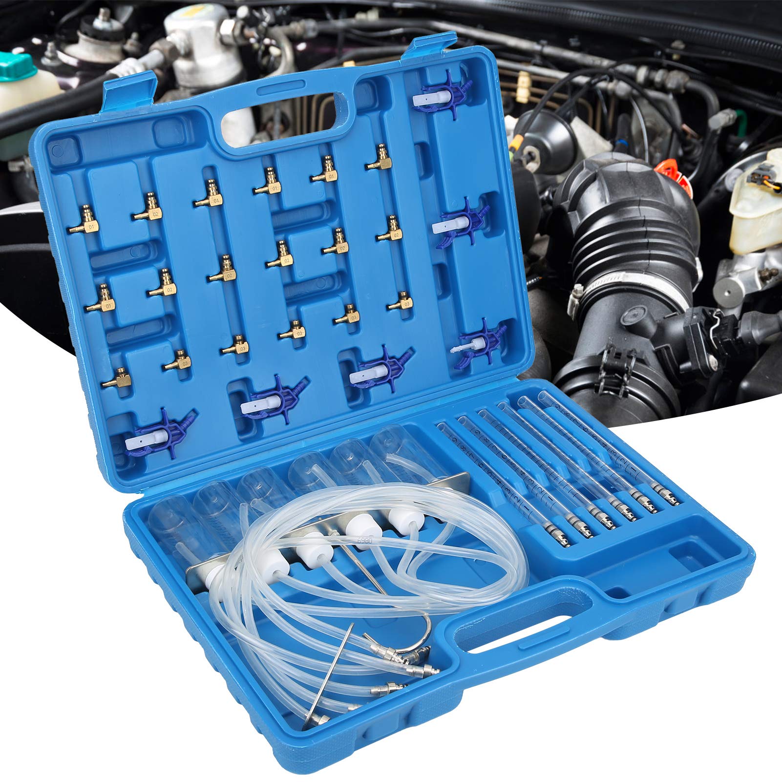 Buy Flow Test Tool Kit Fuel Tester Set Stainless Steel 6Cylinder