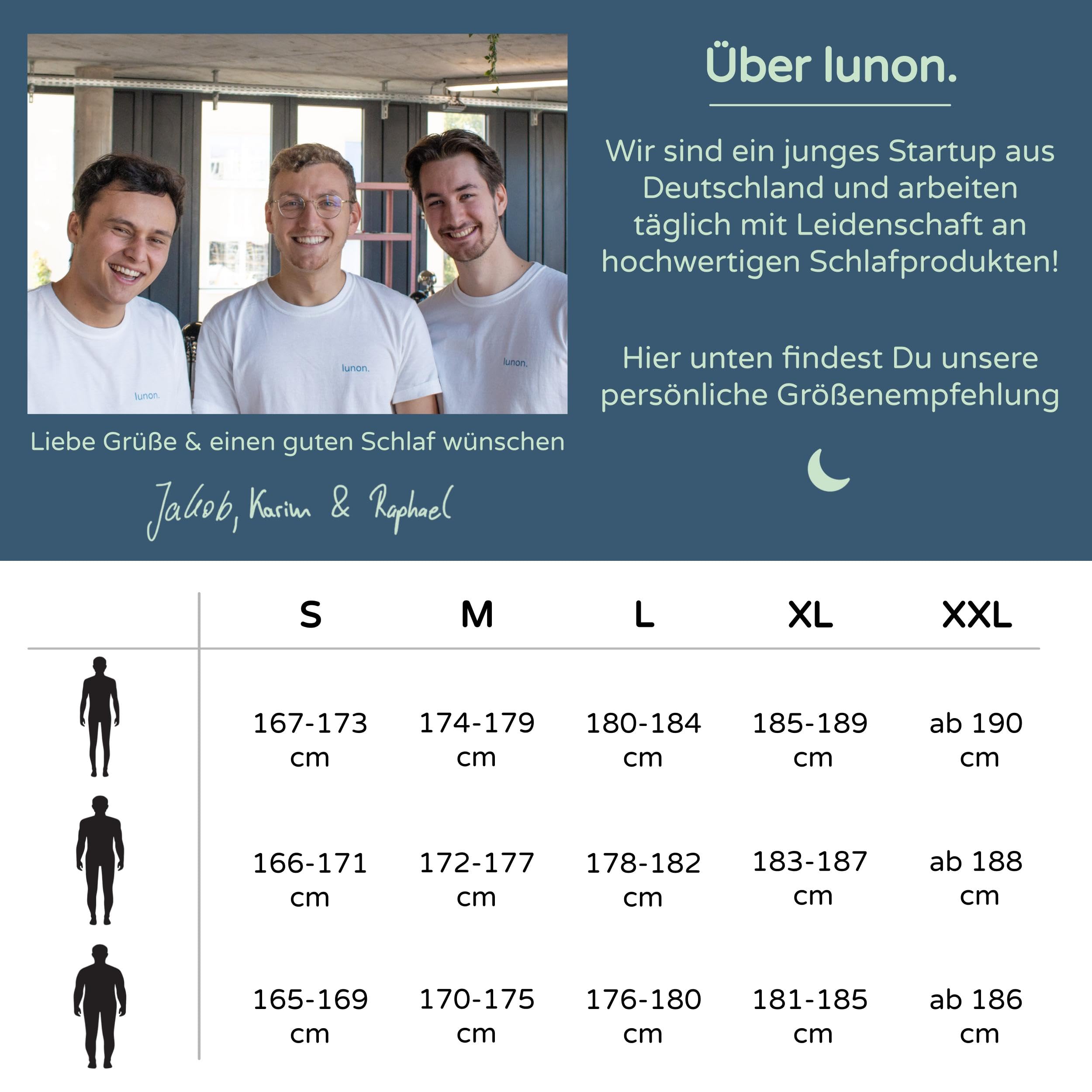 lunon Pigiama lungo da uomo, con confezione regalo, set da 2 pezzi, 100% cotone, a maniche lunghe, Pijama for Men, design senza tempo, adatto per inverno ed estate