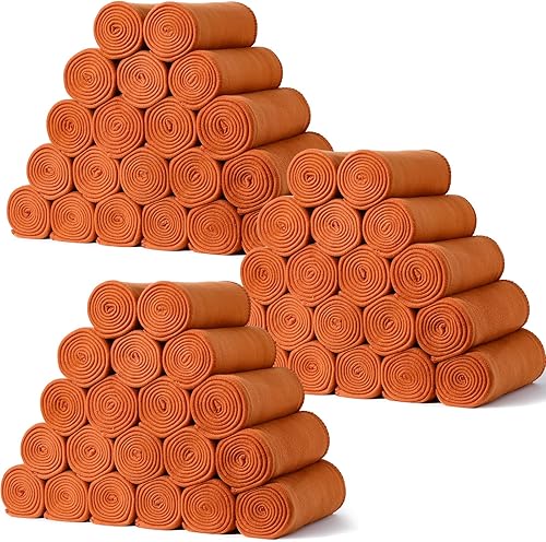 Miniatura 19 de 20 piezas de mantas de forro polar gris a granel de 50 x 60, juego de mantas suaves y ligeras para cama, sofá, sofá cama, mantas acogedoras a granel