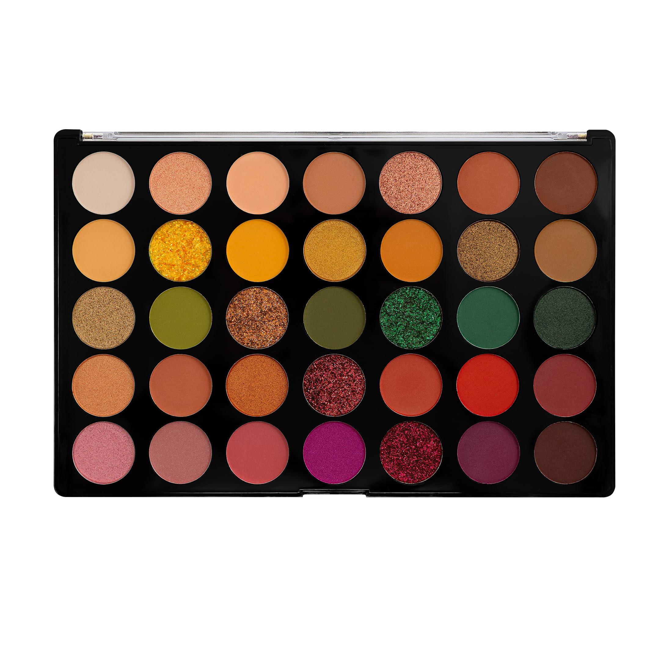 Profusion Cosmetics Marigold 35 Shade Eyeshadow Palette, Multicolour