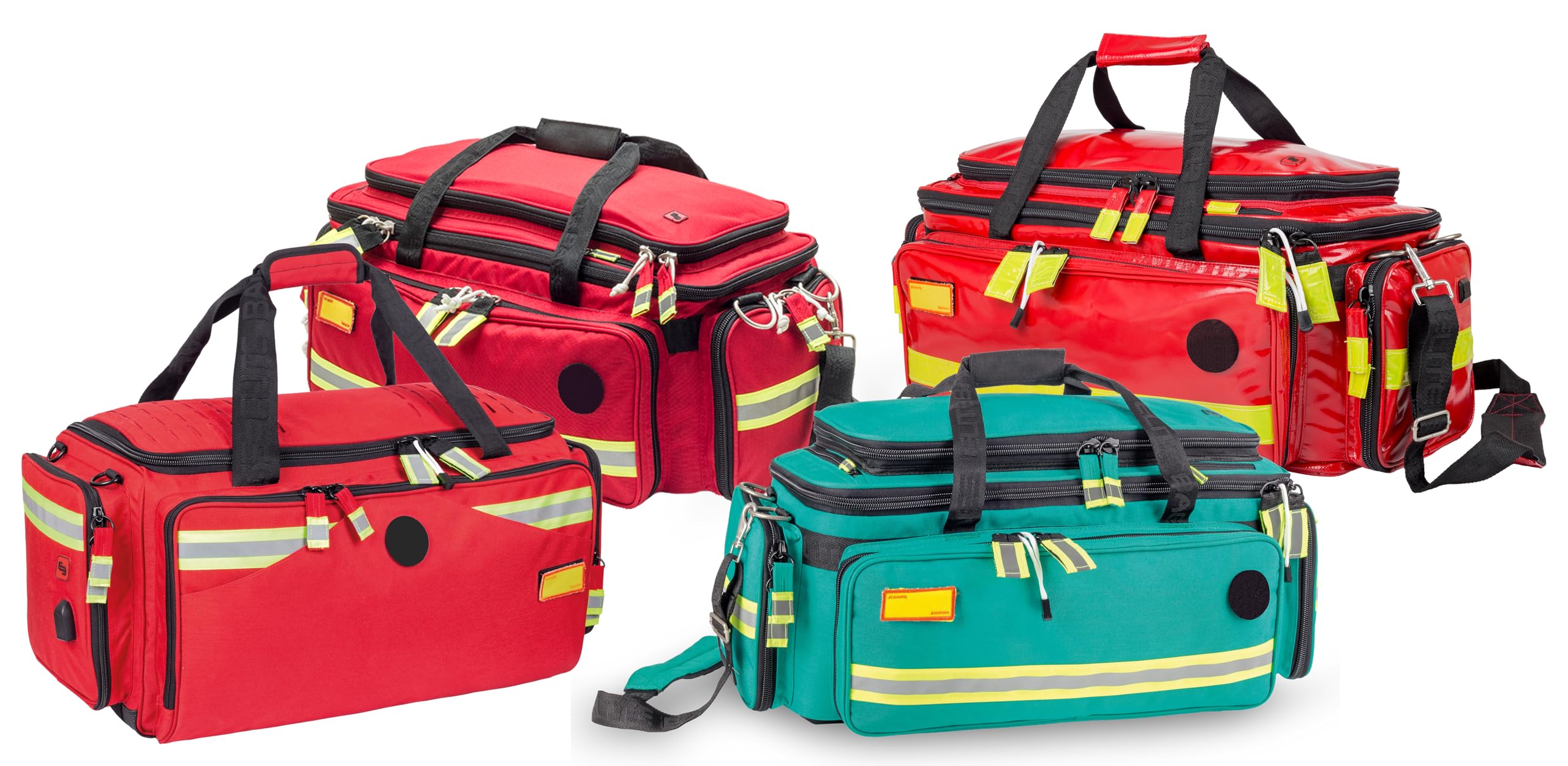 Bolsa de emergencias para soporte vital avanzado. "Critical´s" Rojo