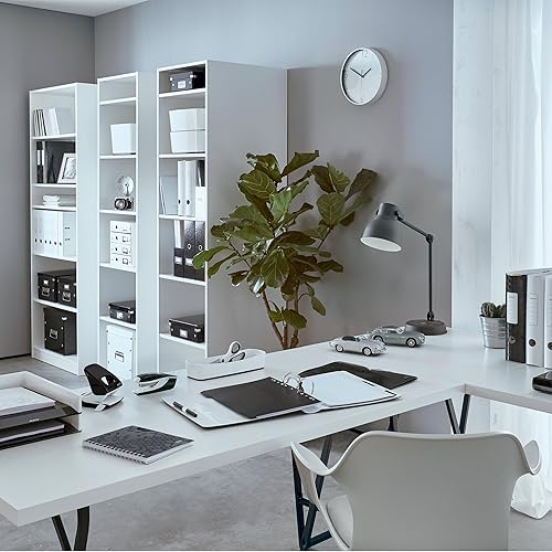 Miniatura 6 de Leitz Grapadora, capacidad de 30 hojas, cuerpo de metal ergonómico, incluye grapas, rango Wow, 55021001 - blanco perla