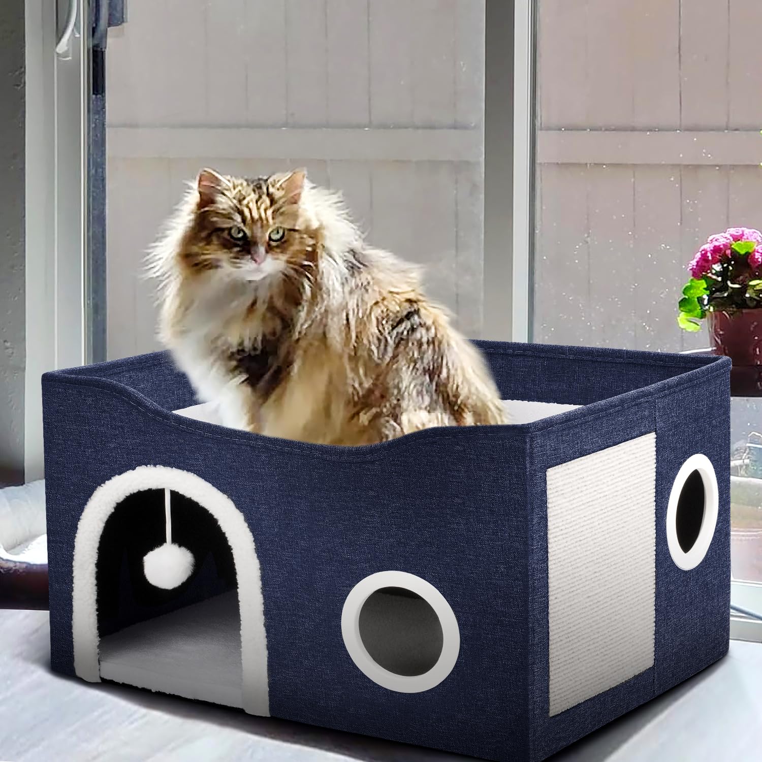 Amazon.com : Heeyoo Cat House for Indoor Cats - Large Cat