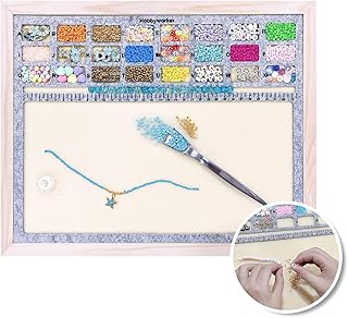 Hobbyworker Bead Board with Wooden Tray