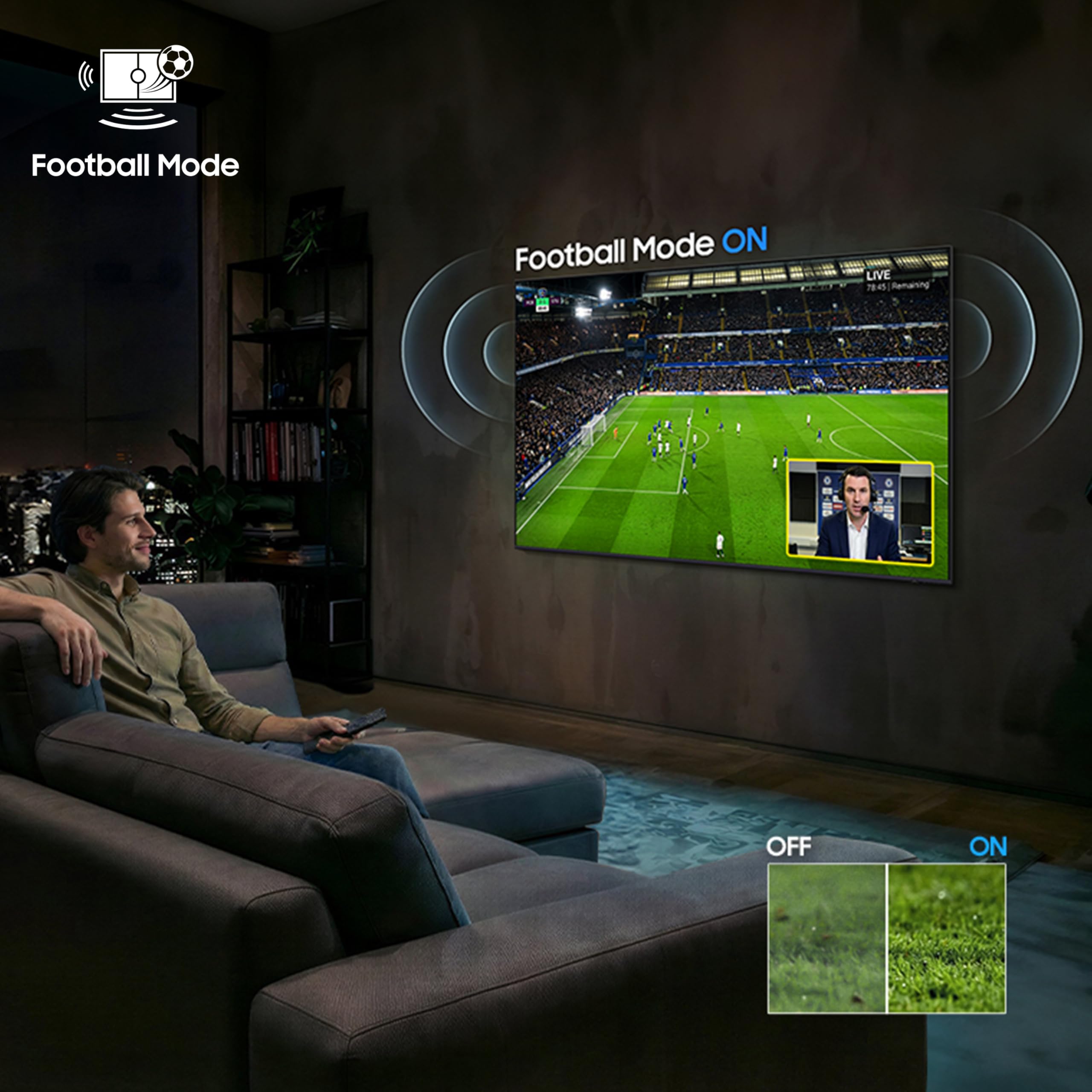 Samsung 65 inch (163cm) Mini LED 4K Vision AI 2026 Smart TV | 30W Speakers | 4K Upscaling | Mini-LED HDR | 150+ Channels | 7 Years OS Upgrade | UA65M2EHAULXL — Amazon image 16