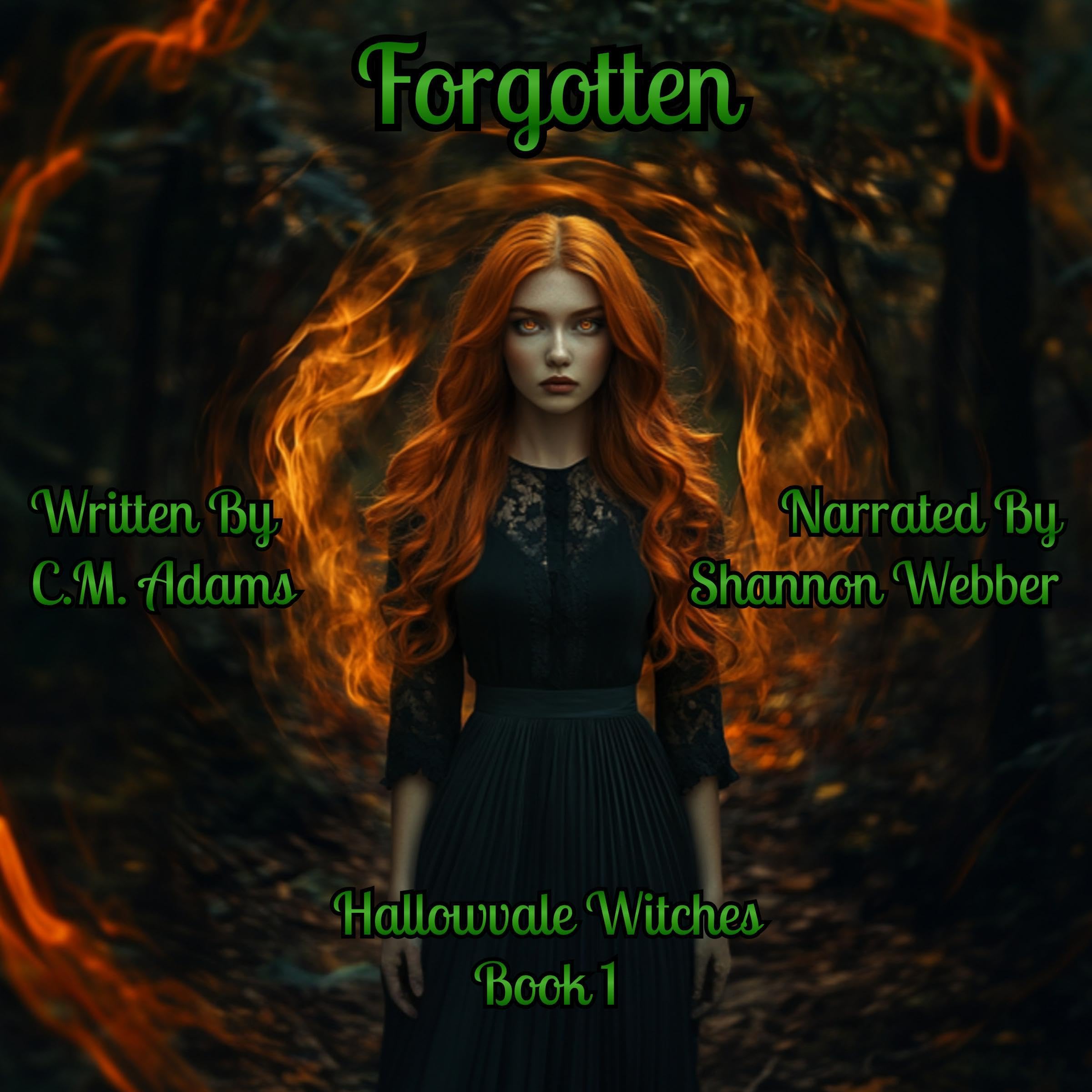 Cover art for Forgotten: Hallowvale Witches, Book 1