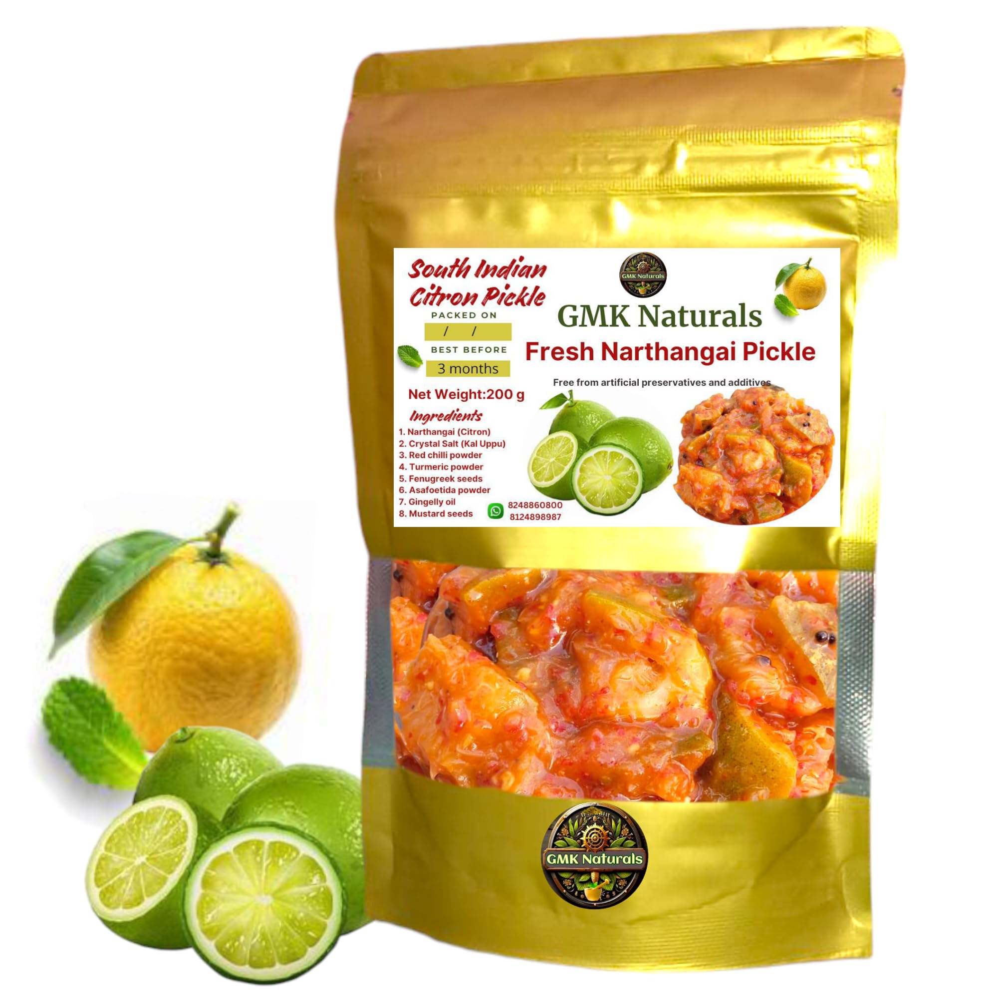 Buy Dry Narthangai ( Citron ) Pickle Online - View #8