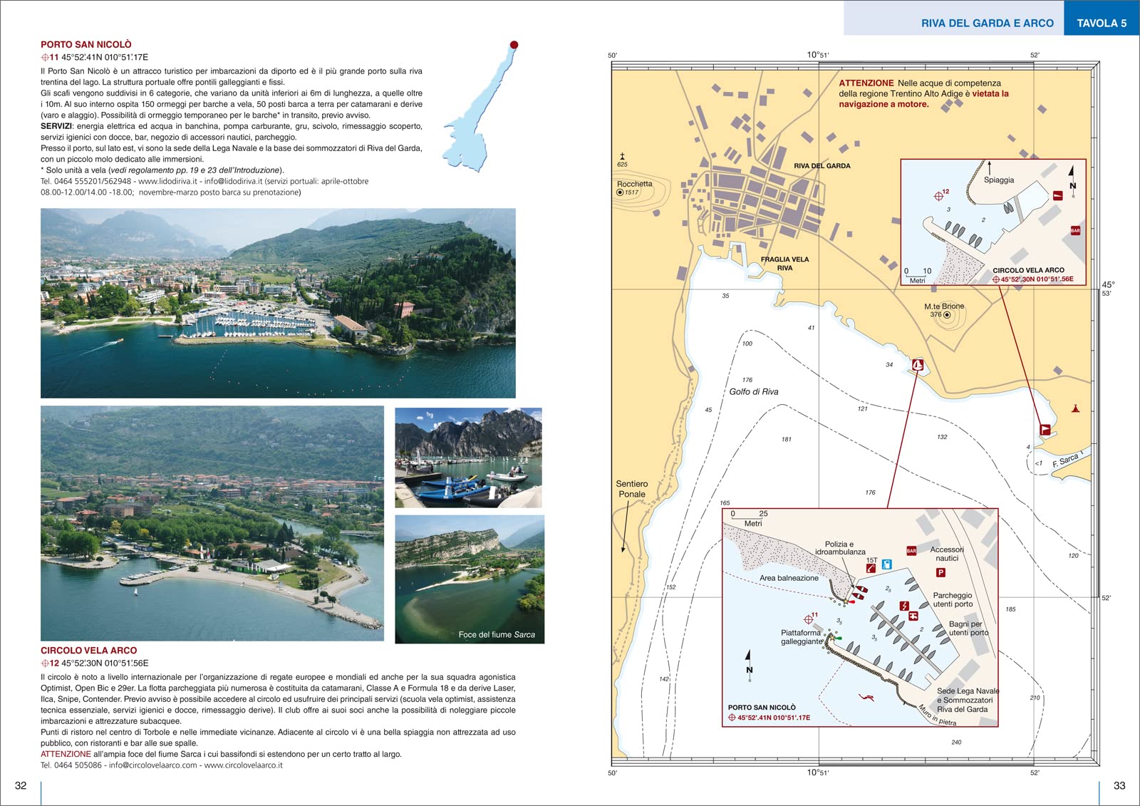 Lago di Garda. Portolano cartografico (Vol. 1)