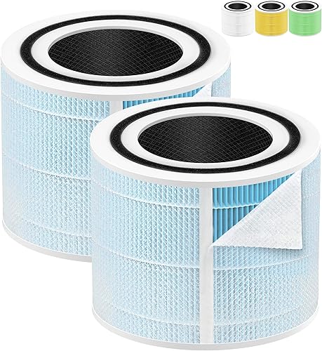 Miniatura 1 de Core 300 - Filtro de alergia para mascotas de 3 etapas compatible con Levoit Core 300 Purificador de aire de repuesto Core 300-RF-PA para