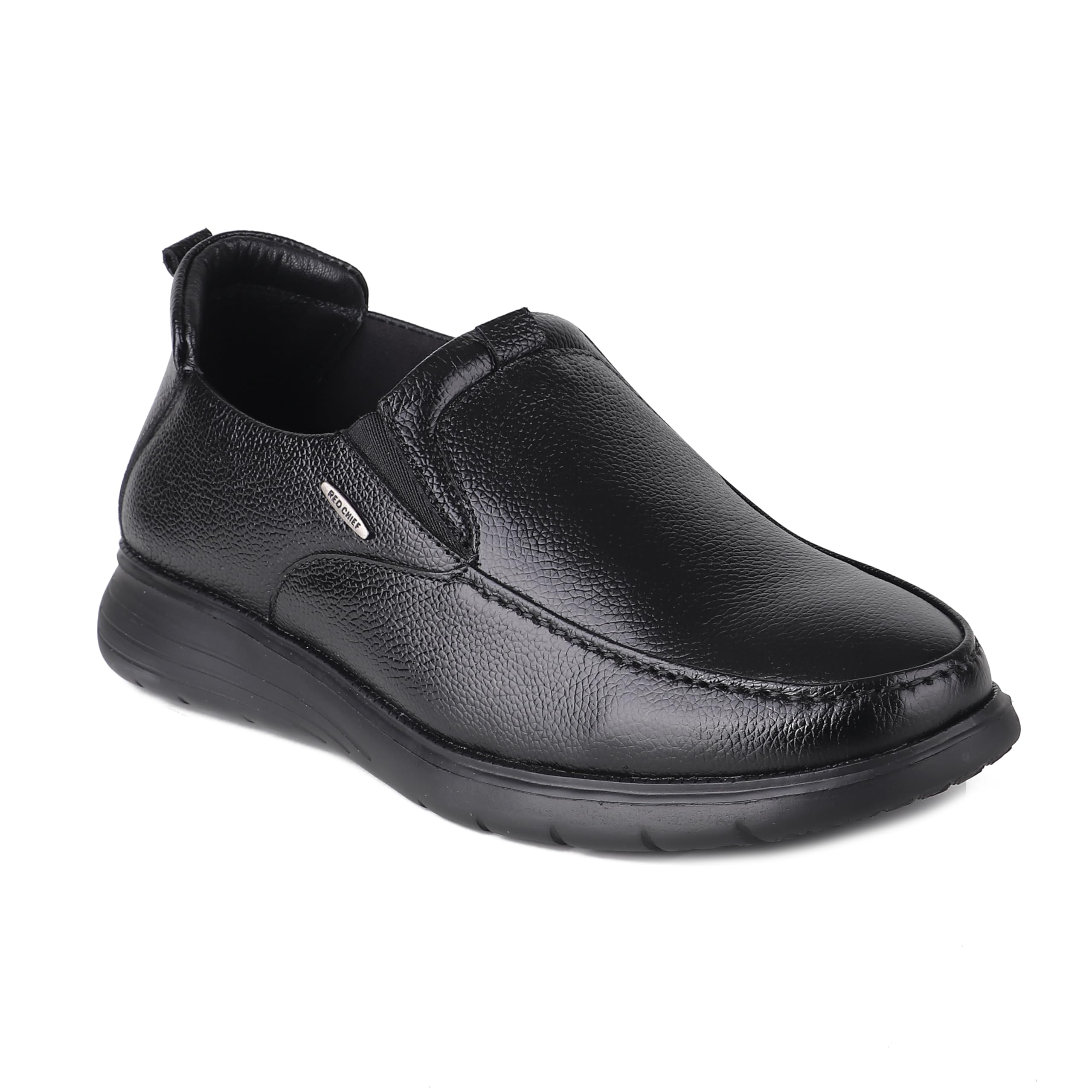 Genuine Leather Formal Slip On for Men | Pull-On Shoes for Men | RC3977LR-image-42