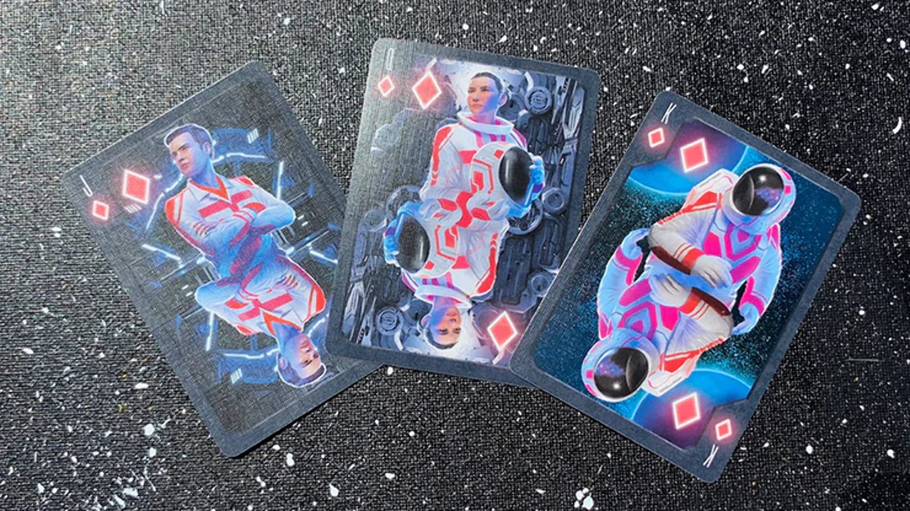 Bicycle Astronaut Playing Cards - Image 3