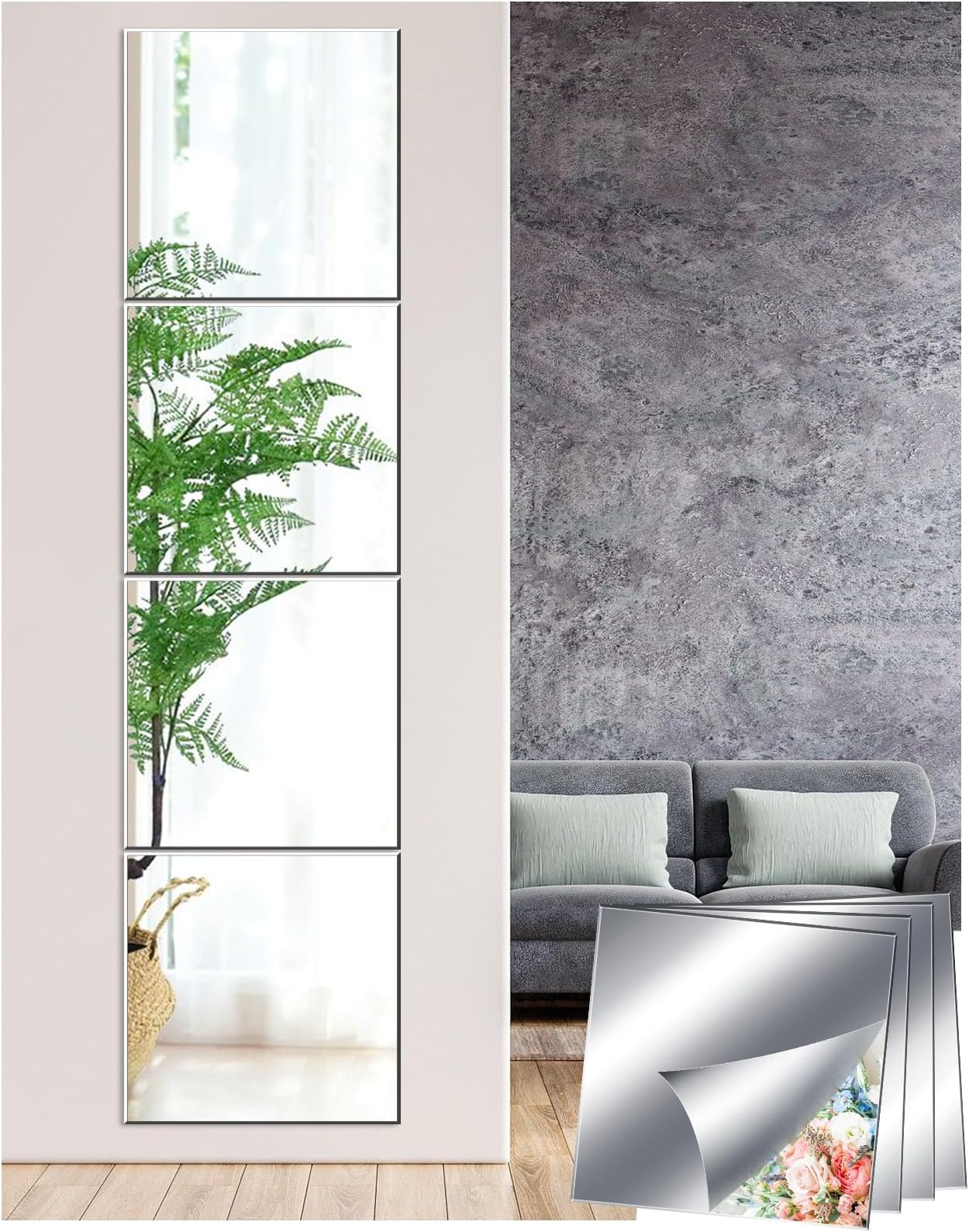 Acrylic Mirror Tiles
