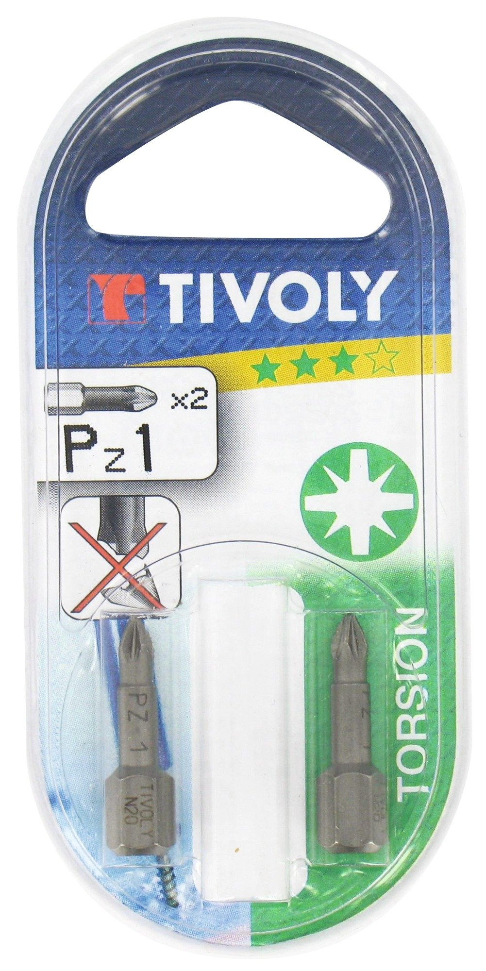 TIVOLY 11520220300 Embout Torsion, Gris