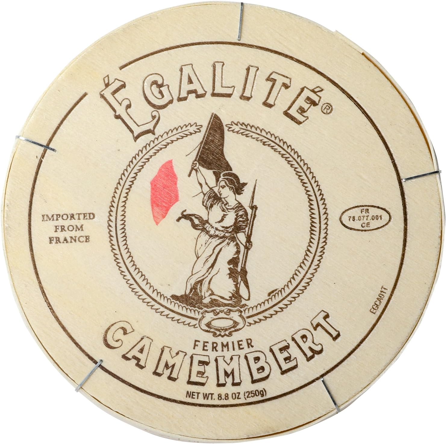Egalite Imported French Camembert, 8.8 oz