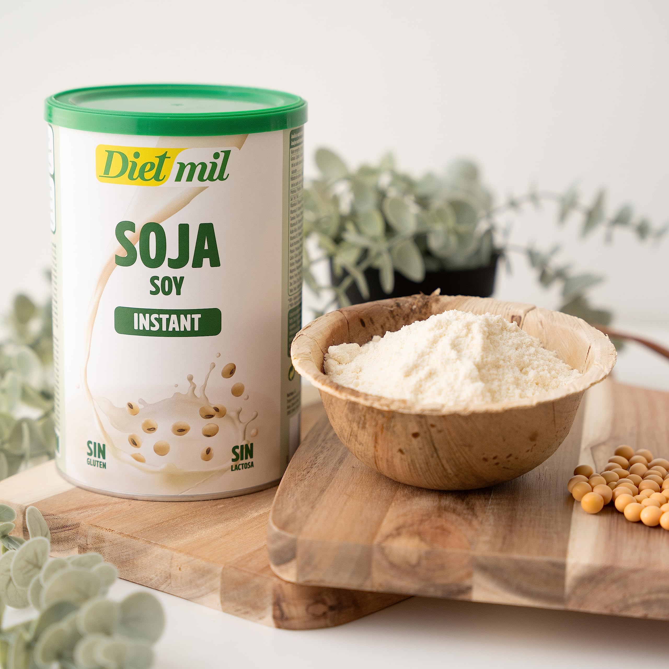 Naturgreen Dietmil Soja Calcium Instant Bio Bebida De Soja En Polvo 400 g