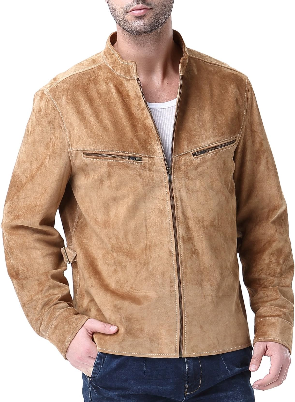 Men's Genuine Leather Jacket
