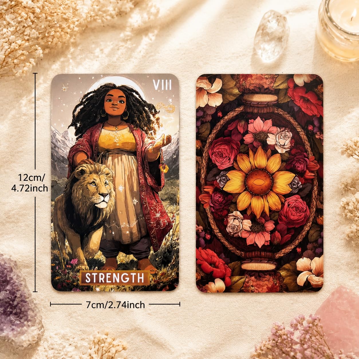 SOULGIST Fullness Tarot Deck, cartes de tarot avec guide pour débutants