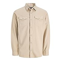JACK & JONES JJESHERIDAN SHIRT L/S NOOS, Camicia