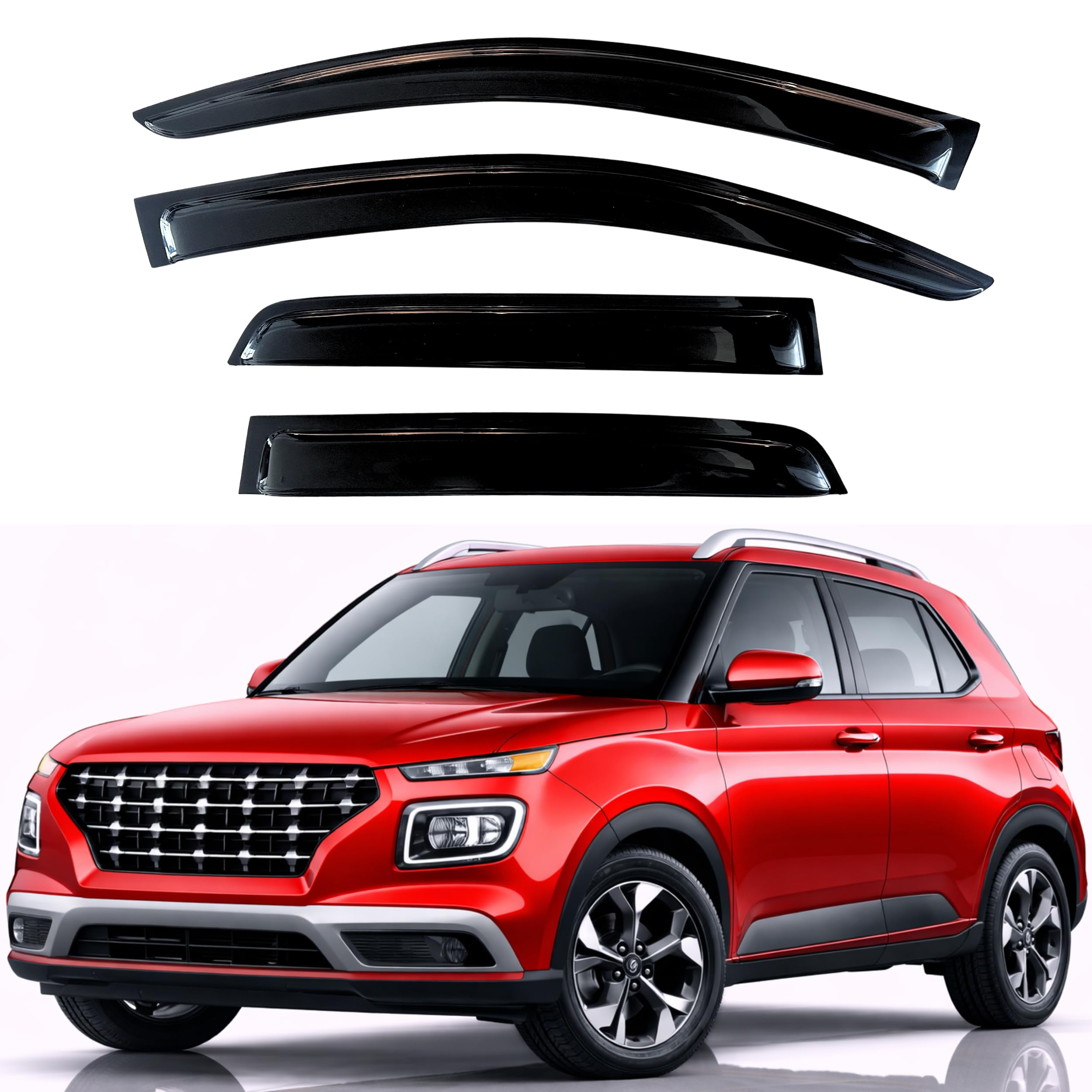 KPY Rain Guards Fit for 2020-2023 Hyundai Venue