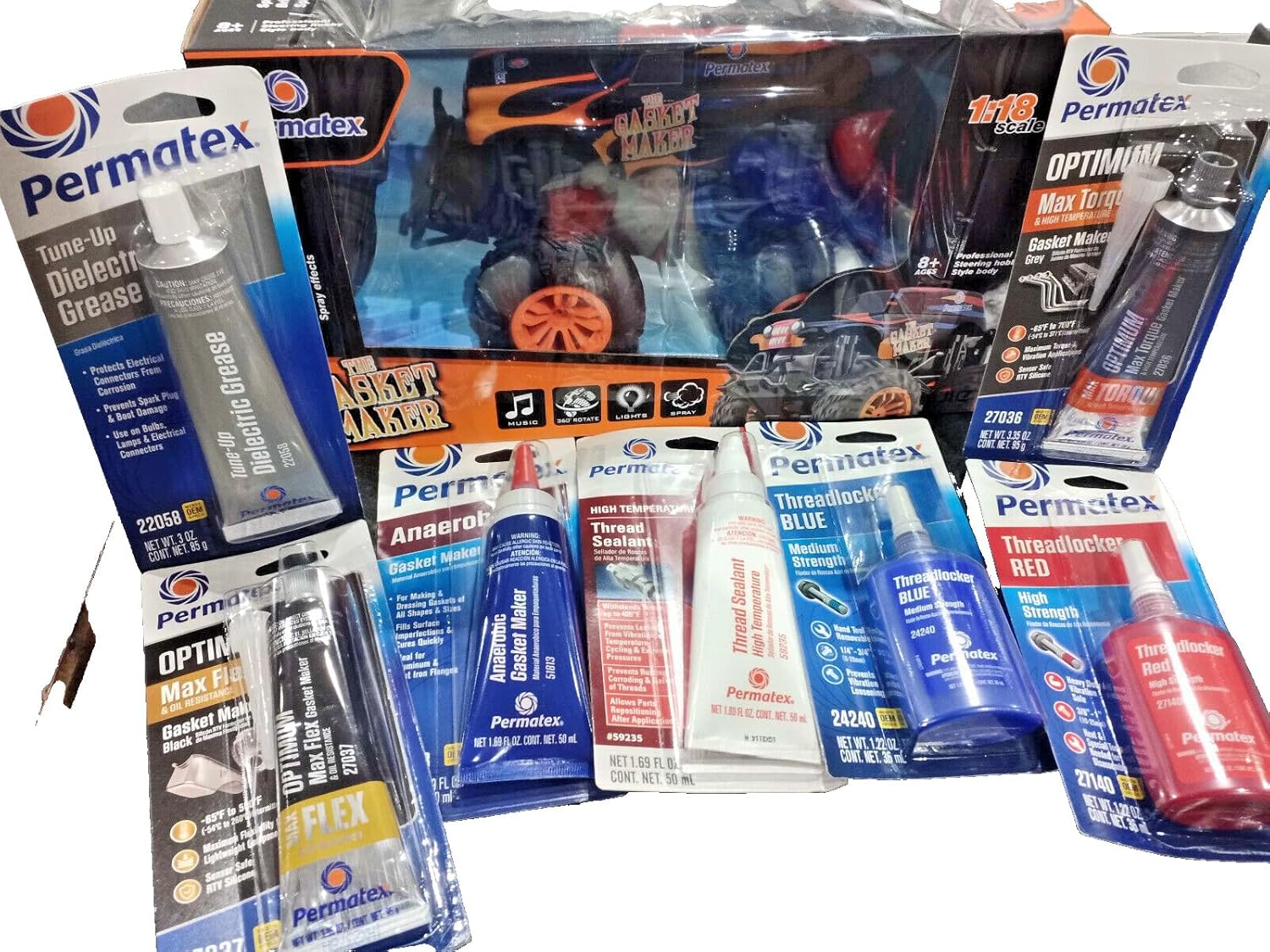 Part Synergy Replacement for Thread Locker Dielectric Grease Gasket Maker Assortment - Direct Fit - Sold Individually