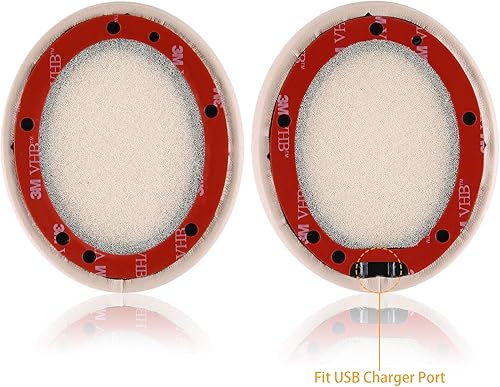 Miniatura 3 de JARMOR - Almohadillas de repuesto para auriculares de espuma viscoelástica para Beats Studio 2.0 con cableinalámbrico B0500  B0501 y Studio 3.0 para