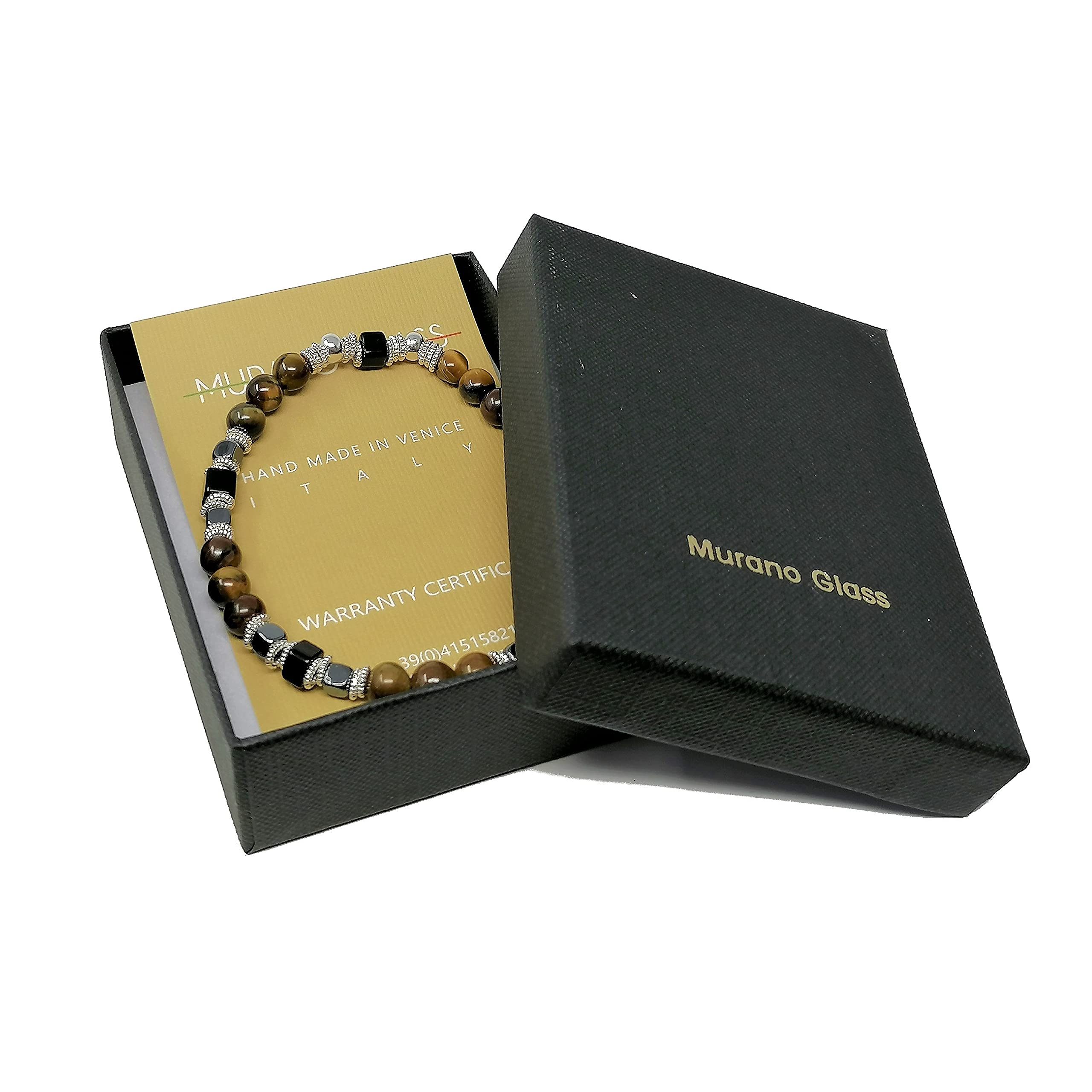 Sospiri Venezia: Bracciale Donna di Pietra Colorata, Braccialetto Ragazza, Idea Regalo, Made in Italy con Certificato
