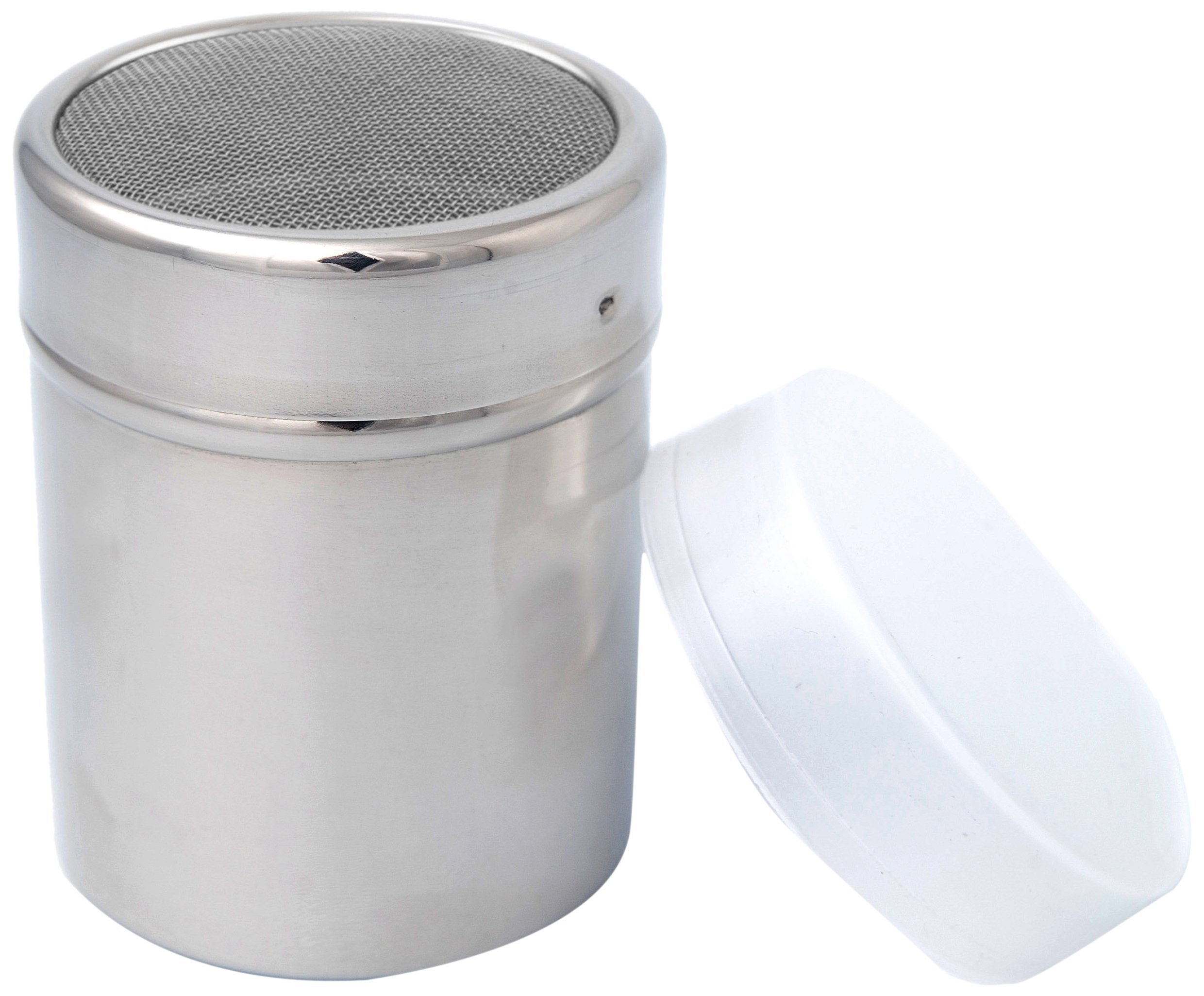 CuisinoxStainless Steel Chocolate/Icing Sugar/Cocoa Powder/ Shaker Duster Coffee Stencils Cappuccino Latte Art, 3.5" x 2.7"