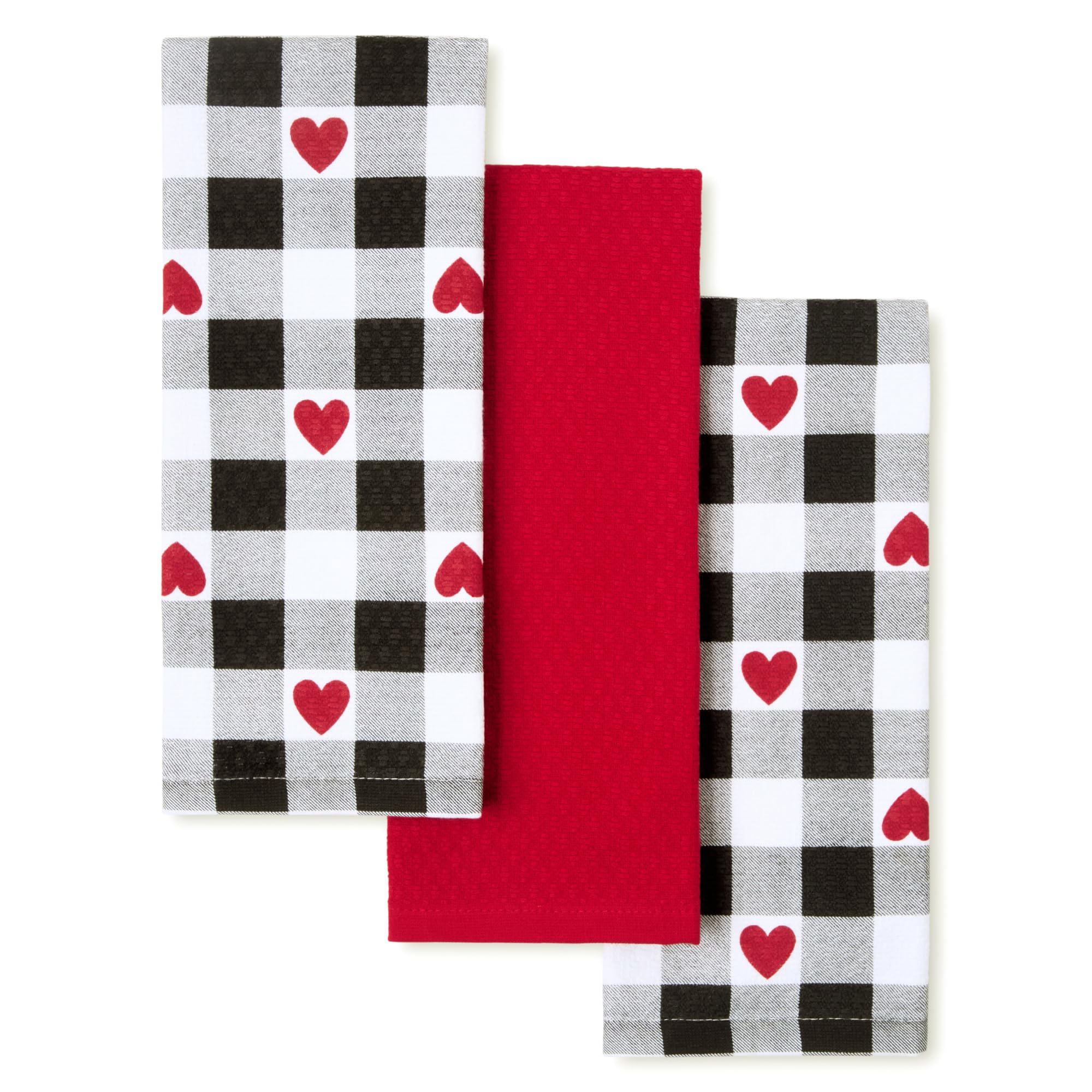 Amazon.com: Martha Stewart Love Check Gingham Hearts Decorative