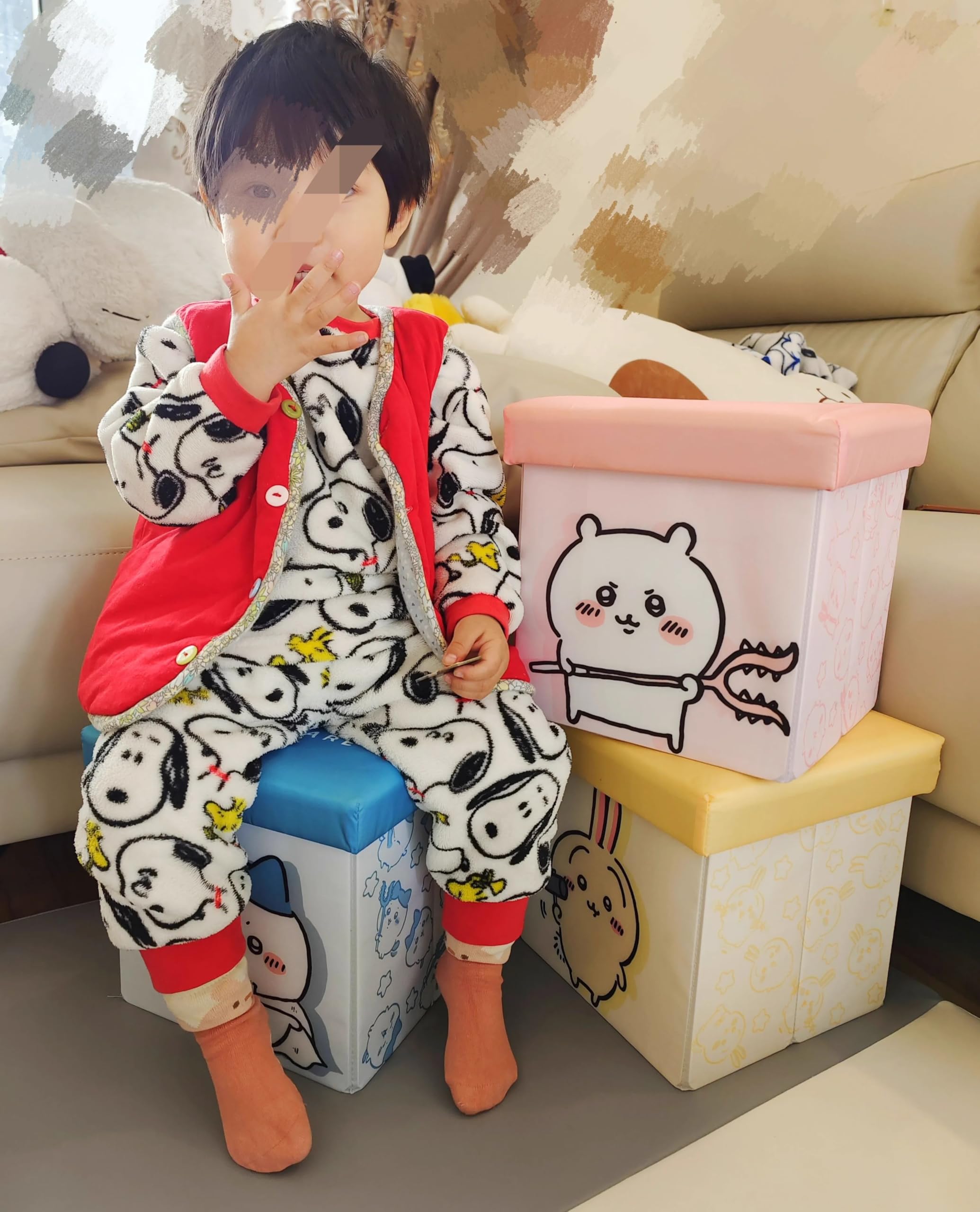 Amazon｜ちいかわ アストロ 収納ボックス ちいかわ ハチワレ