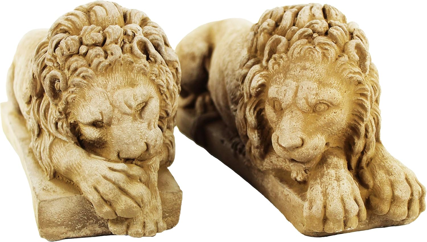 Fleur de Lis Garden Ornaments LLC Vatican Lions Pair