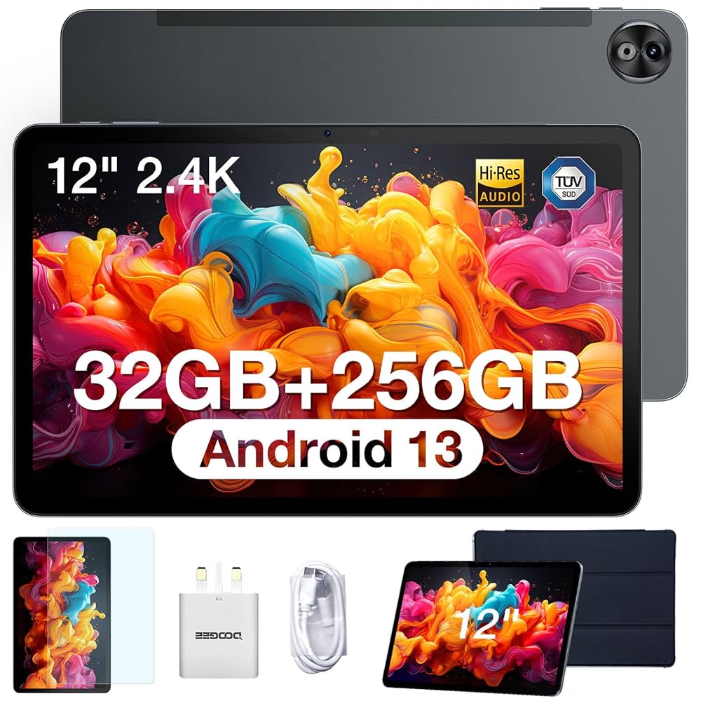 DOOGEEタブレット 12インチ Helio G99 10800mAh 8コア DOOGEEタブレット 12インチ Helio G99 10800mAh 8コア 【公式通販】