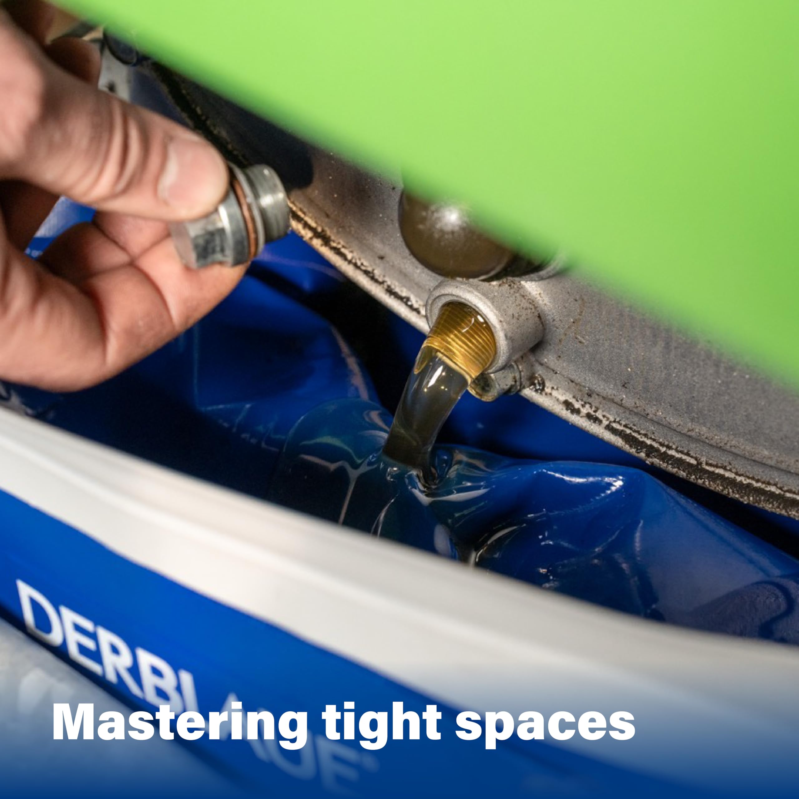 DERBLAUE® Vasca professionale di raccolta per H20 e HYD