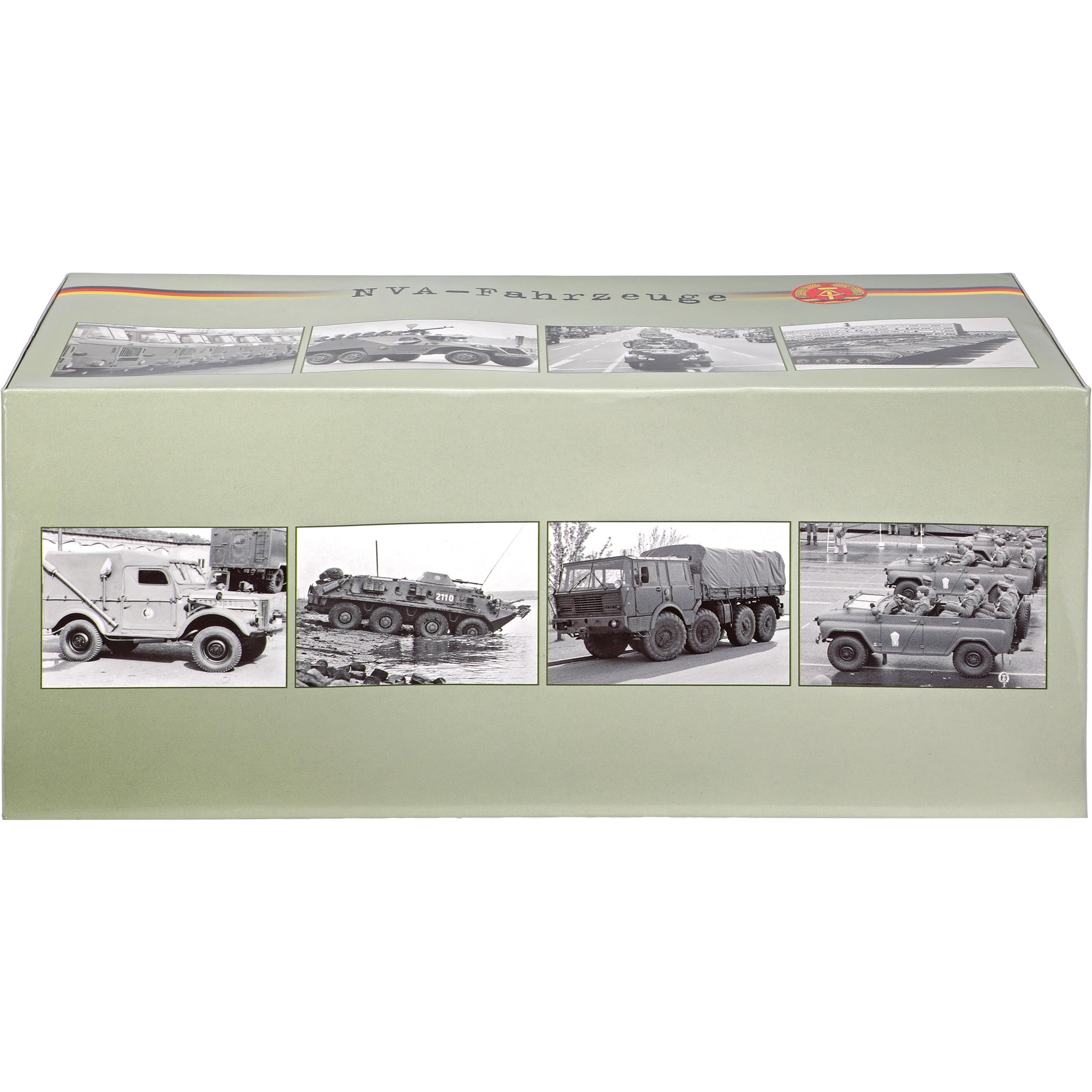 Atlas Granit Phänomen 27A Leichter Lastkraftwagen Grün DDR NVA Armee 1/43 Modell Auto