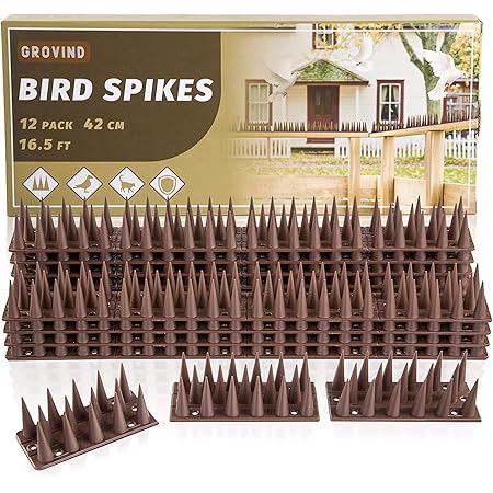 Pigeon Spikes ITOPFOX 11.5 Ft. Stainless Steel Or Pigeon And Small