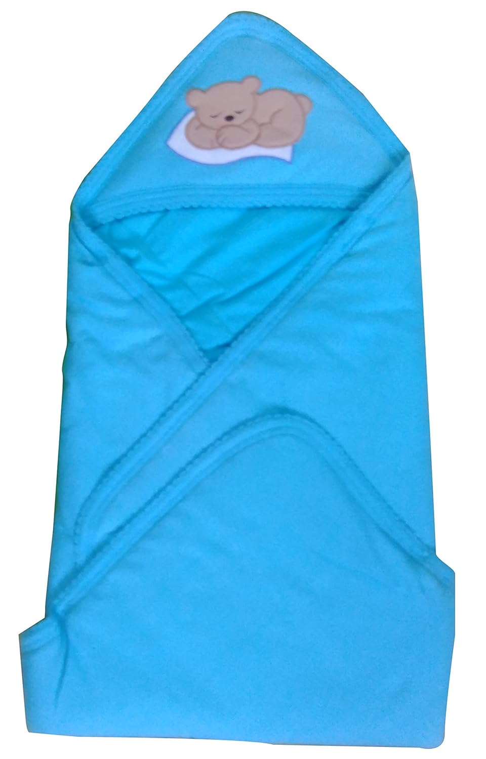 Newborn Baby Wrapping Sheet (30 * 30, Light Blue) Amazon.in Baby