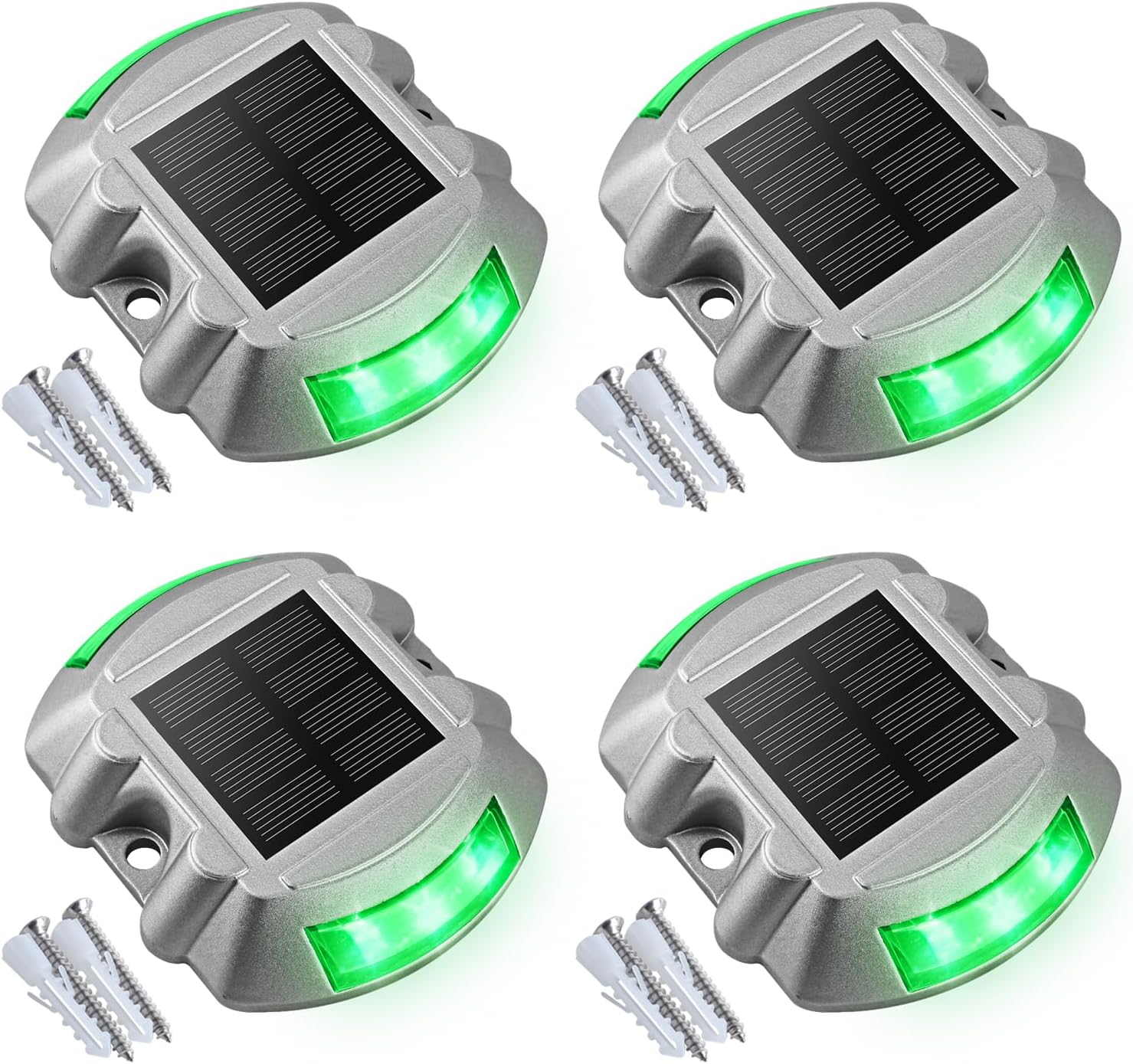 VOLISUN Solar Deck Lights 4-Pack