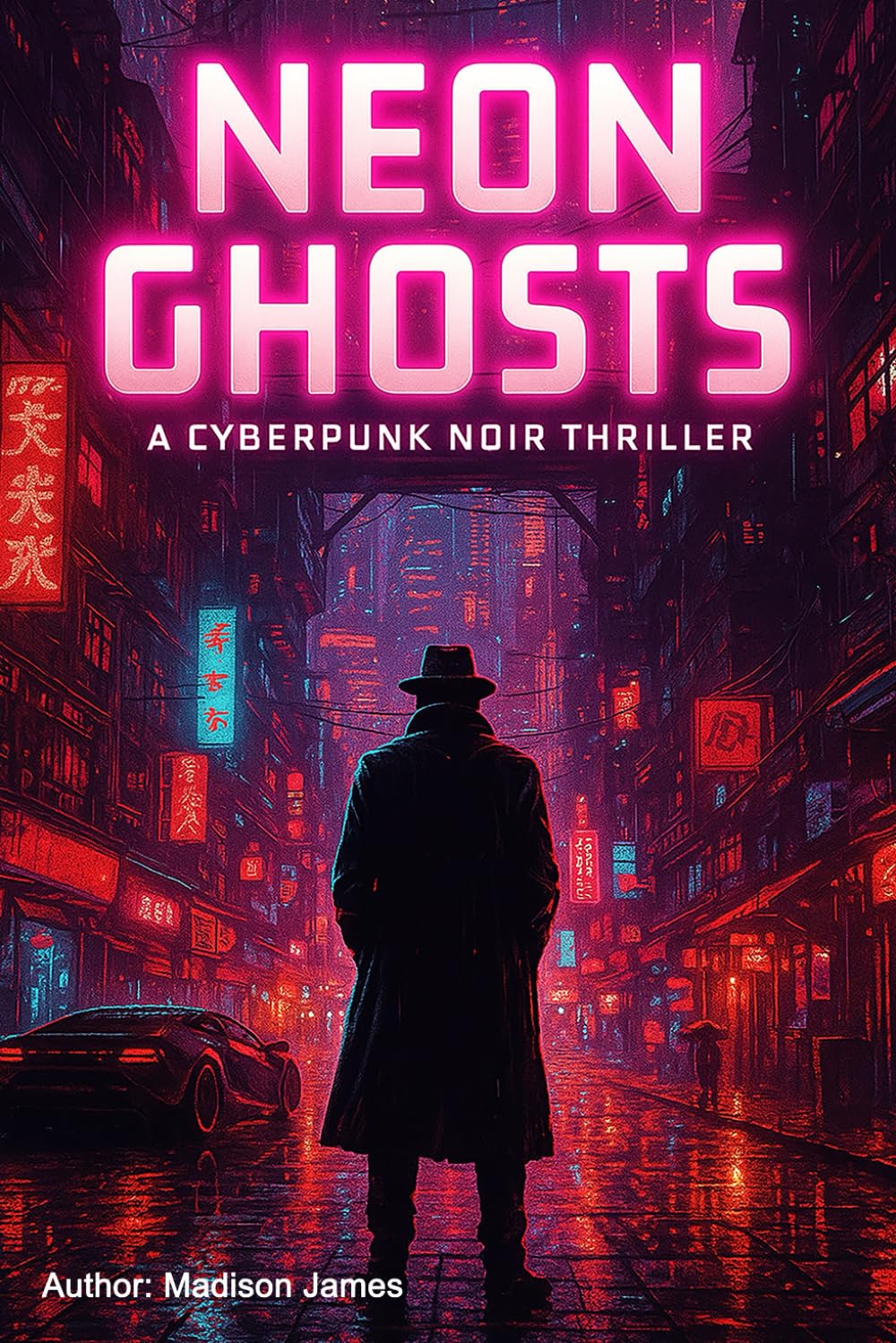 NEON GHOSTS: A Cyberpunk Noir Thriller: 1 (A Dystopian Future)