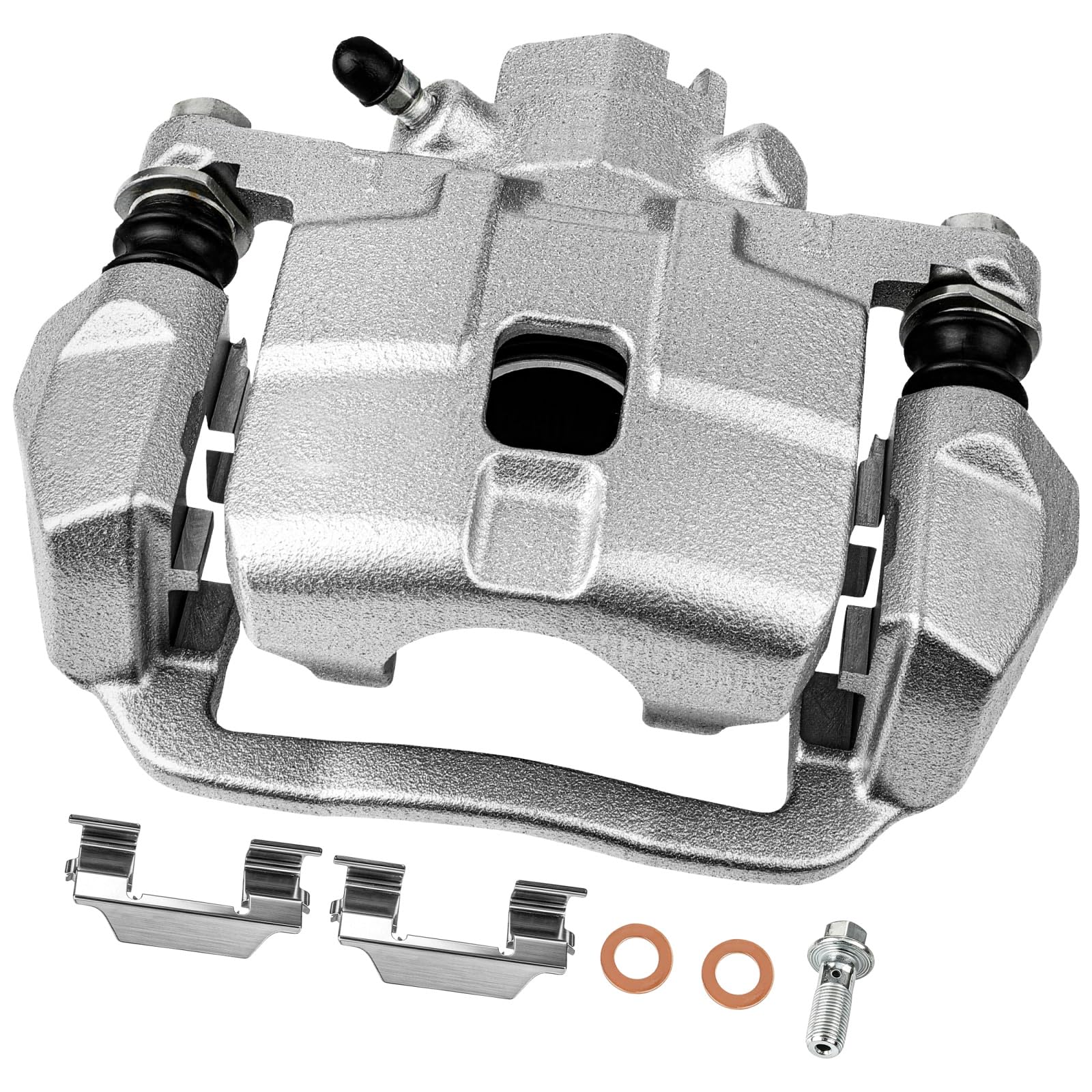 cciyu Rear Left Disc Brake Caliper Assembly With Bracket 19B2583