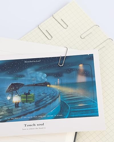 Miniatura 7 de PAPERPAL Clips de papel para oficina, escuela y uso personal, clip liso #1 (1-27 pulgadas), 600 clips de papel medianos (6 cajas de 100 cada uno),