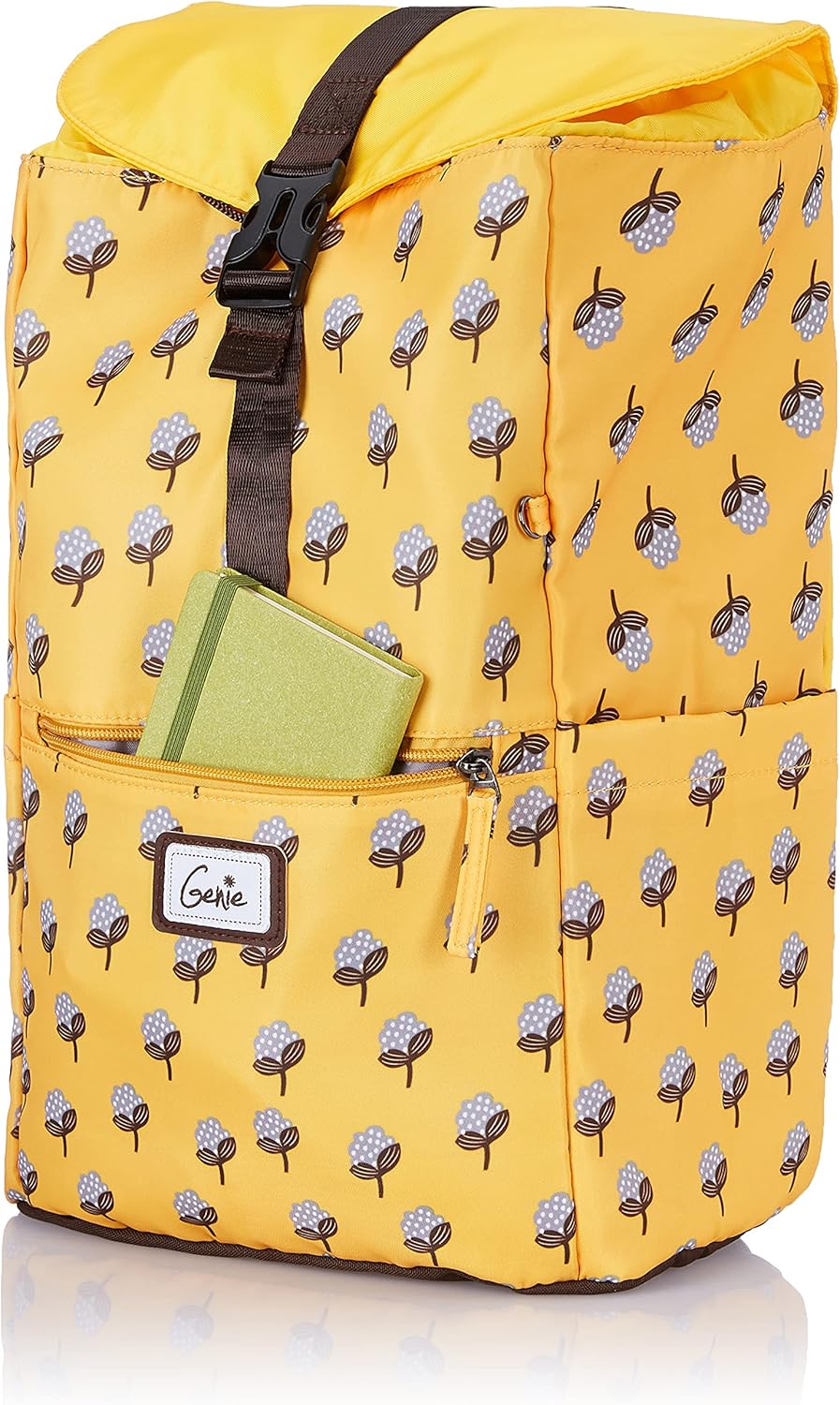Genie Dew Sun Yellow 16 Ltrs Campuspac (Water Resistant & Premium Laptop Compatible Backpack)