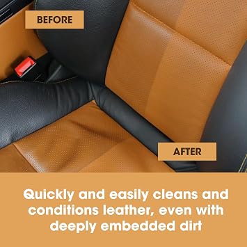 Furniture Clinic Large Leather Care Kit, For Cleaning & Protection