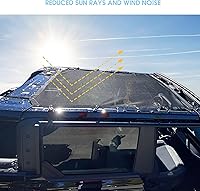 Vista 5 de Parasol para Ford Bronco, cubierta superior de bikini de malla de longitud completa para Ford Bronco Accesorios 2021 2022 2023 2024 2025 2026 4